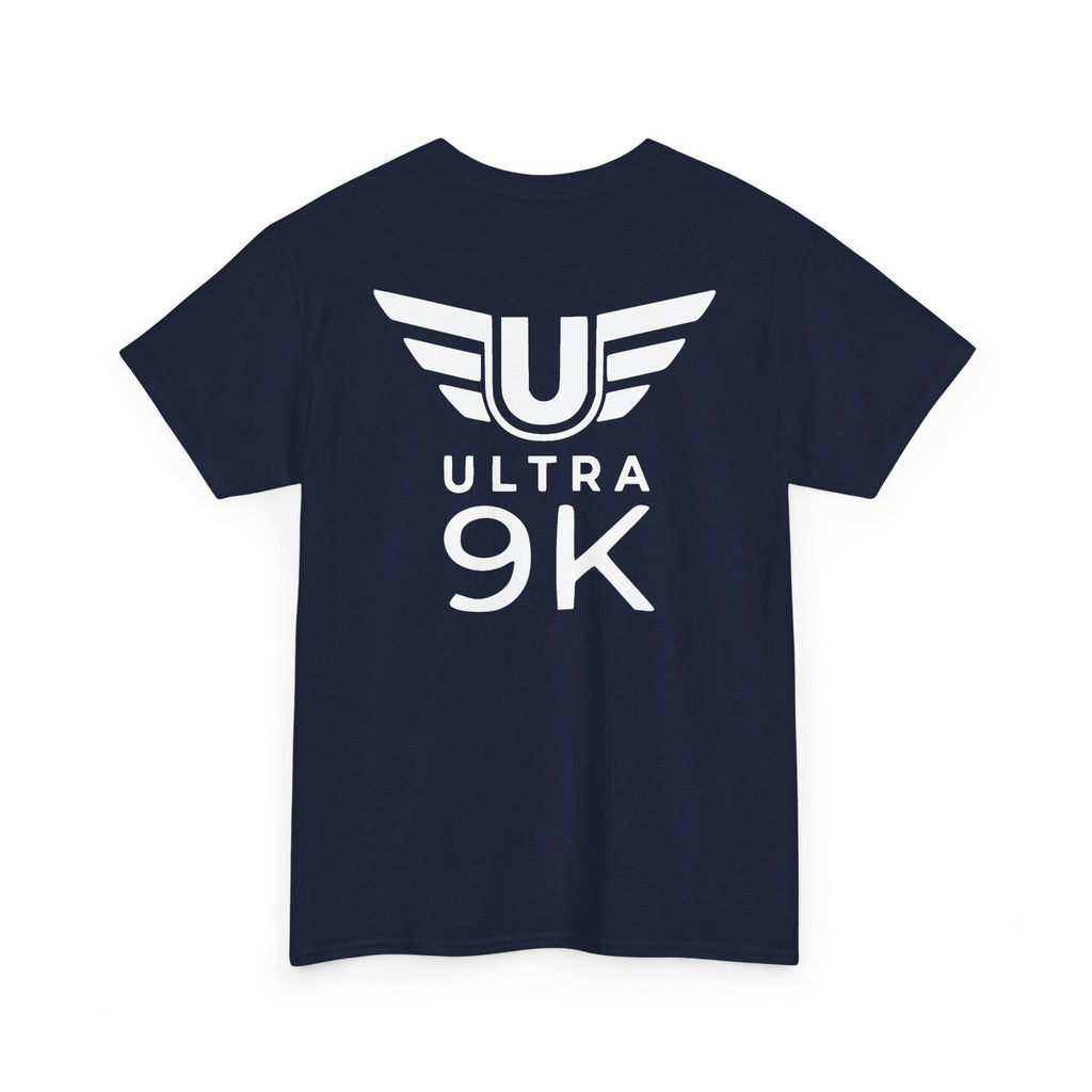 SW_Ultra 9K Logo Tee - Front and Back Print - White Font - 100% Cotton