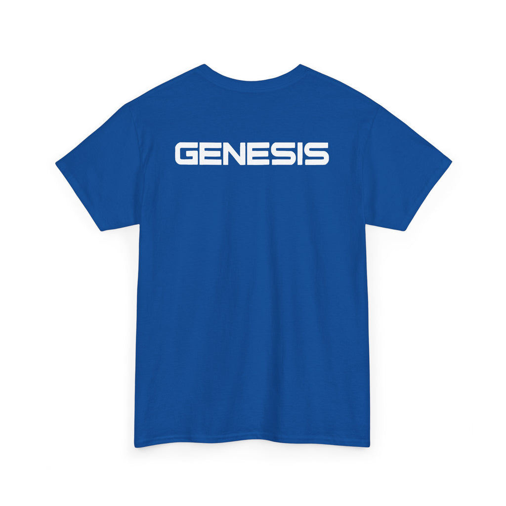 SW_Genesis Logo Tee - Front and Back Print - White Font - 100% Cotton