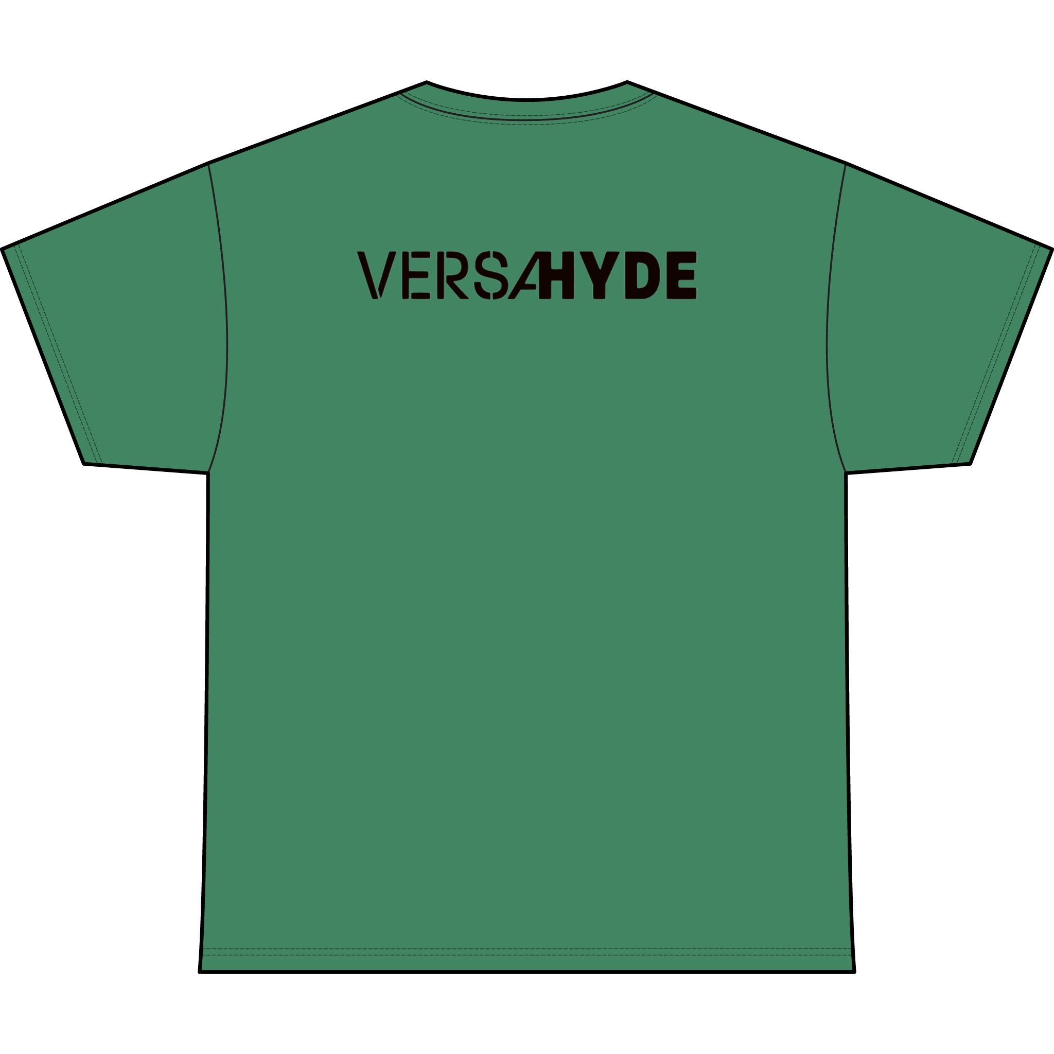 SW_VersaHyde Logo Performance Tee — Front & Back Design - Black Font