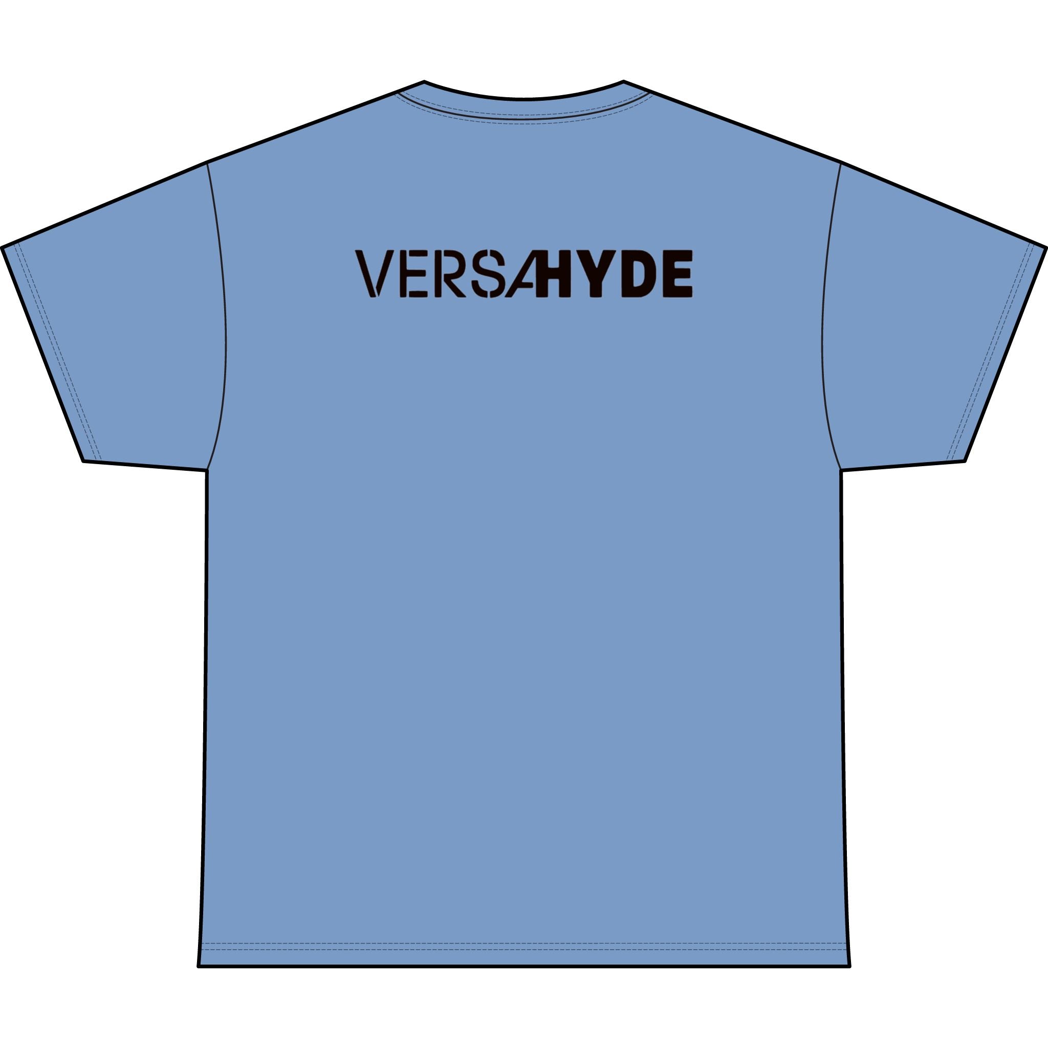 SW_VersaHyde Logo Performance Tee — Front & Back Design - Black Font