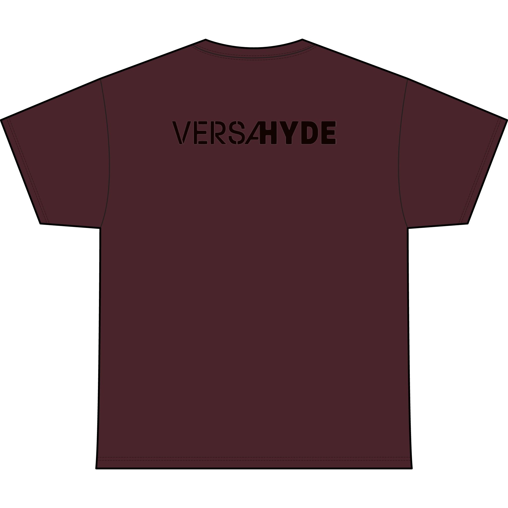SW_VersaHyde Logo Performance Tee — Front & Back Design - Black Font