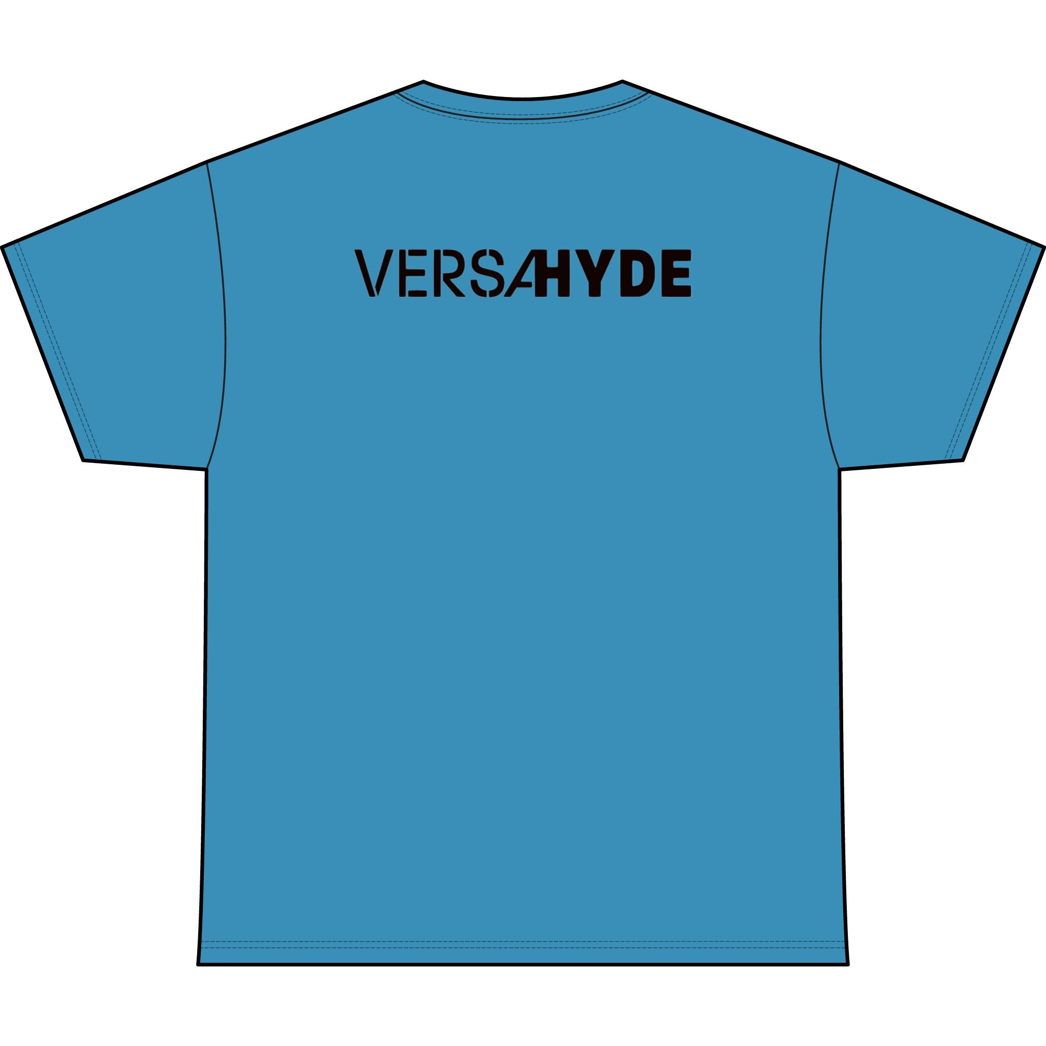 SW_VersaHyde Logo Performance Tee — Front & Back Design - Black Font