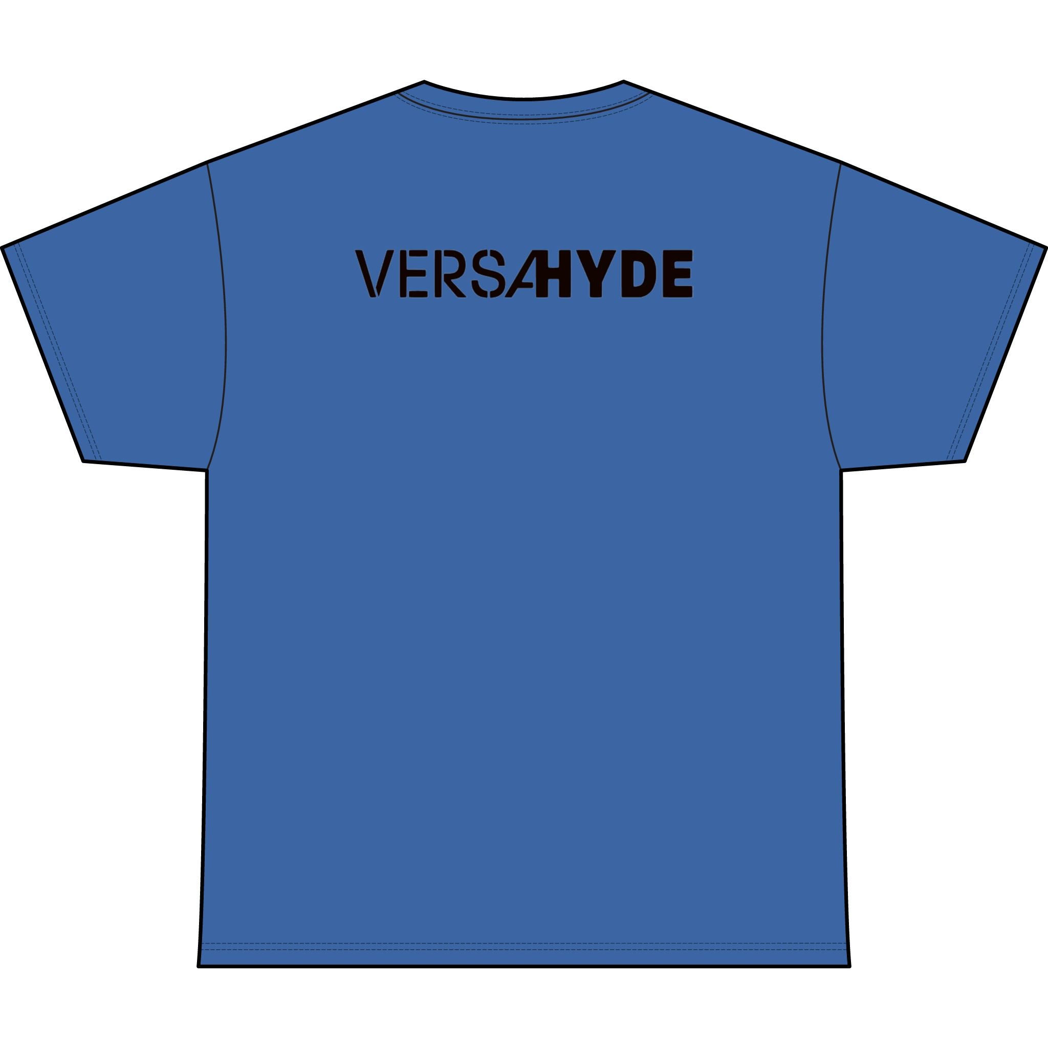 SW_VersaHyde Logo Performance Tee — Front & Back Design - Black Font