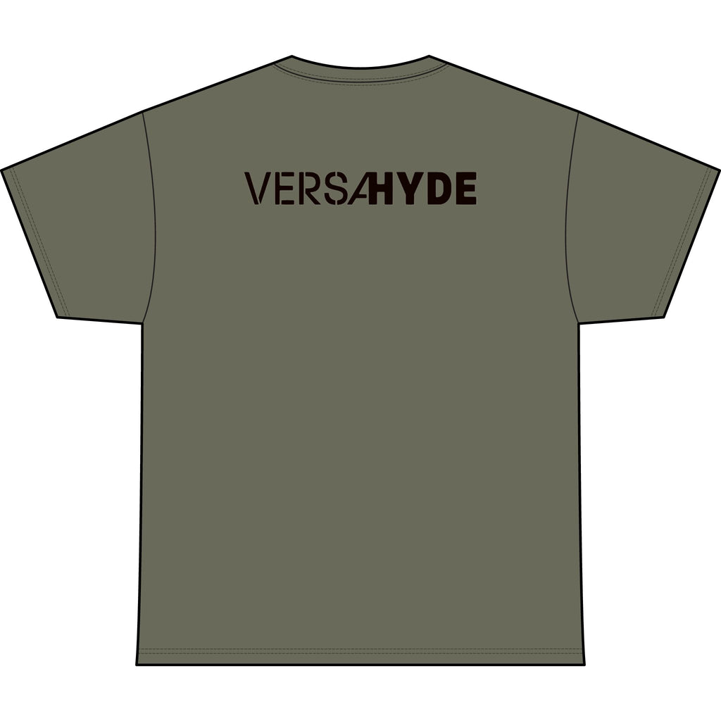 SW_VersaHyde Logo Performance Tee — Front & Back Design - Black Font