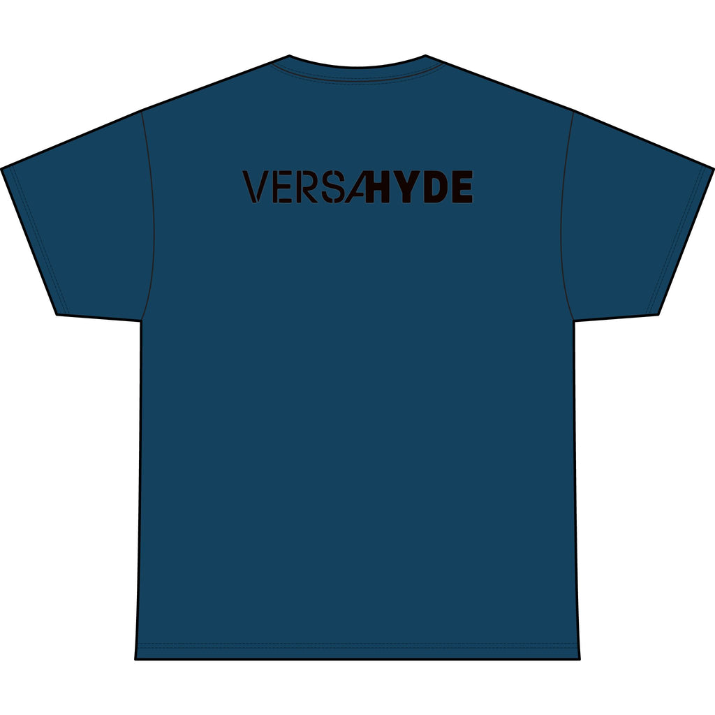 SW_VersaHyde Logo Performance Tee — Front & Back Design - Black Font