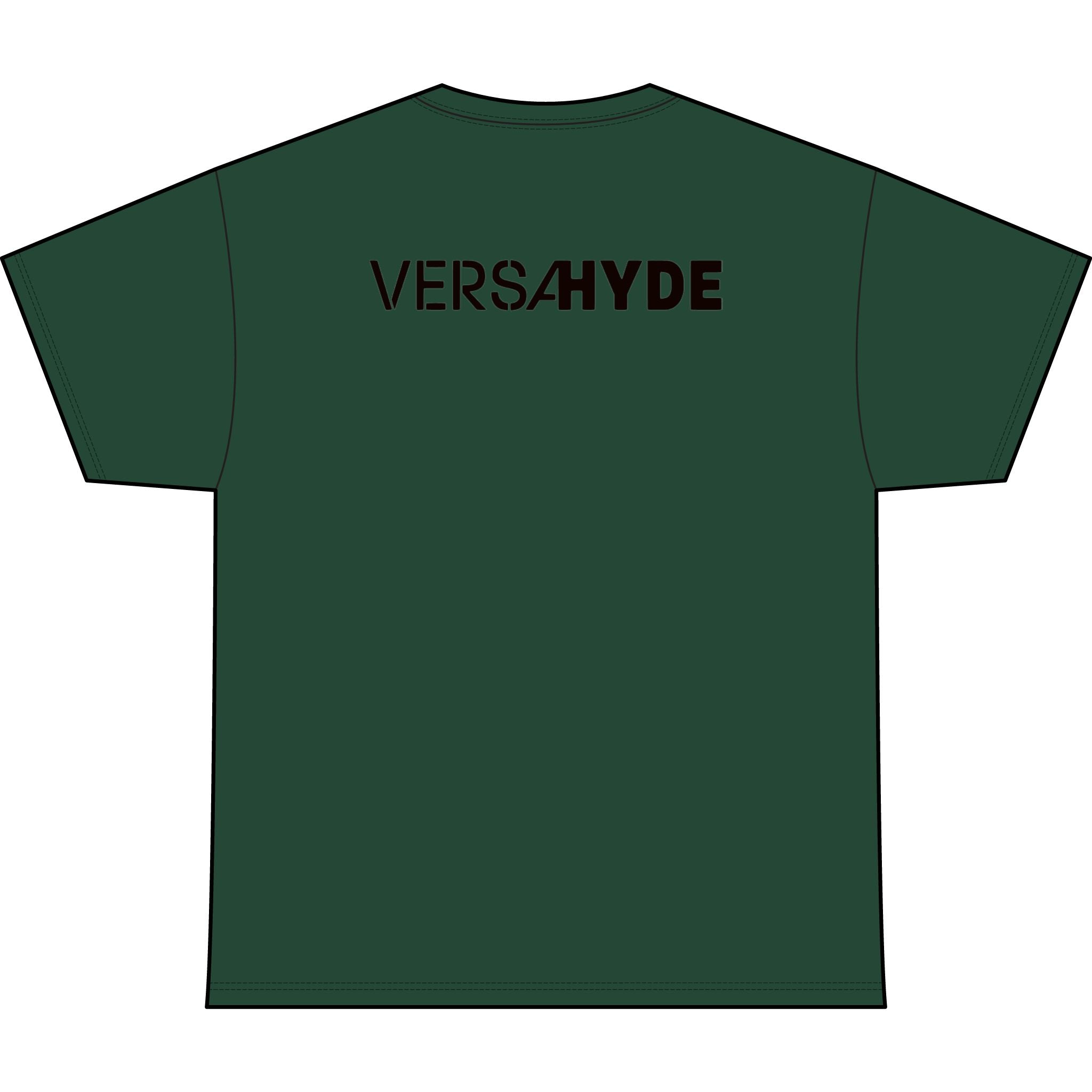 SW_VersaHyde Logo Performance Tee — Front & Back Design - Black Font