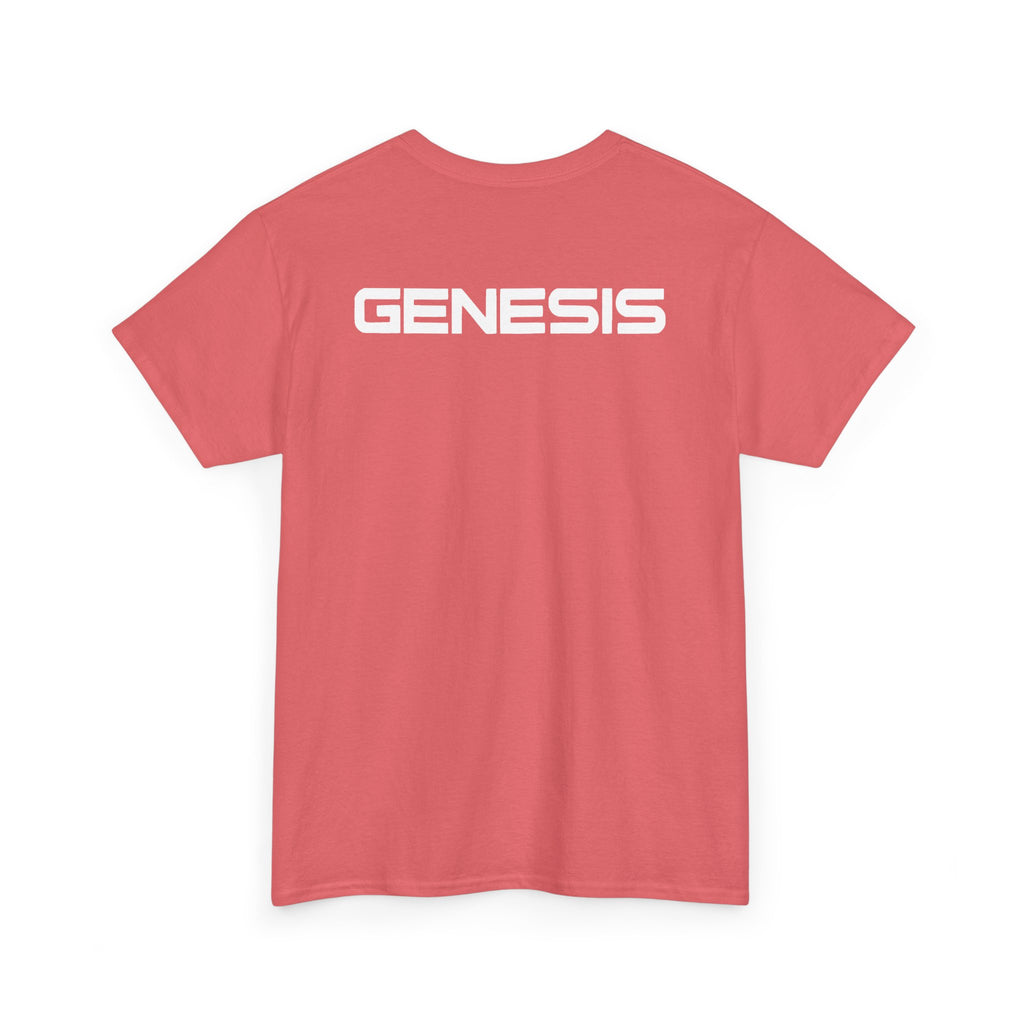 SW_Genesis Logo Tee - Front and Back Print - White Font - 100% Cotton