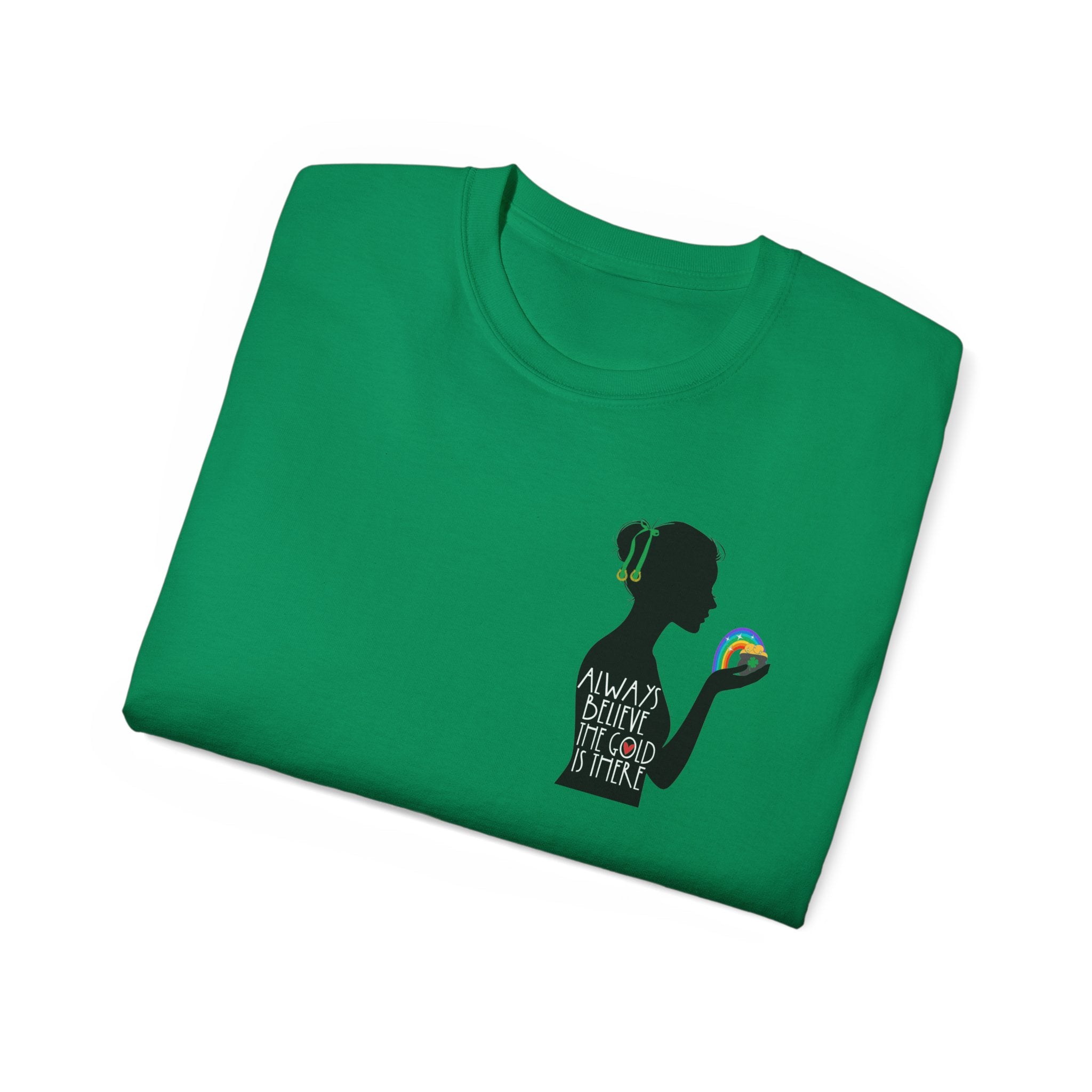 St. Patrick’s Day – “Always Believe the Gold Is There” | Dreamer & Believer - Silhouette Design Series