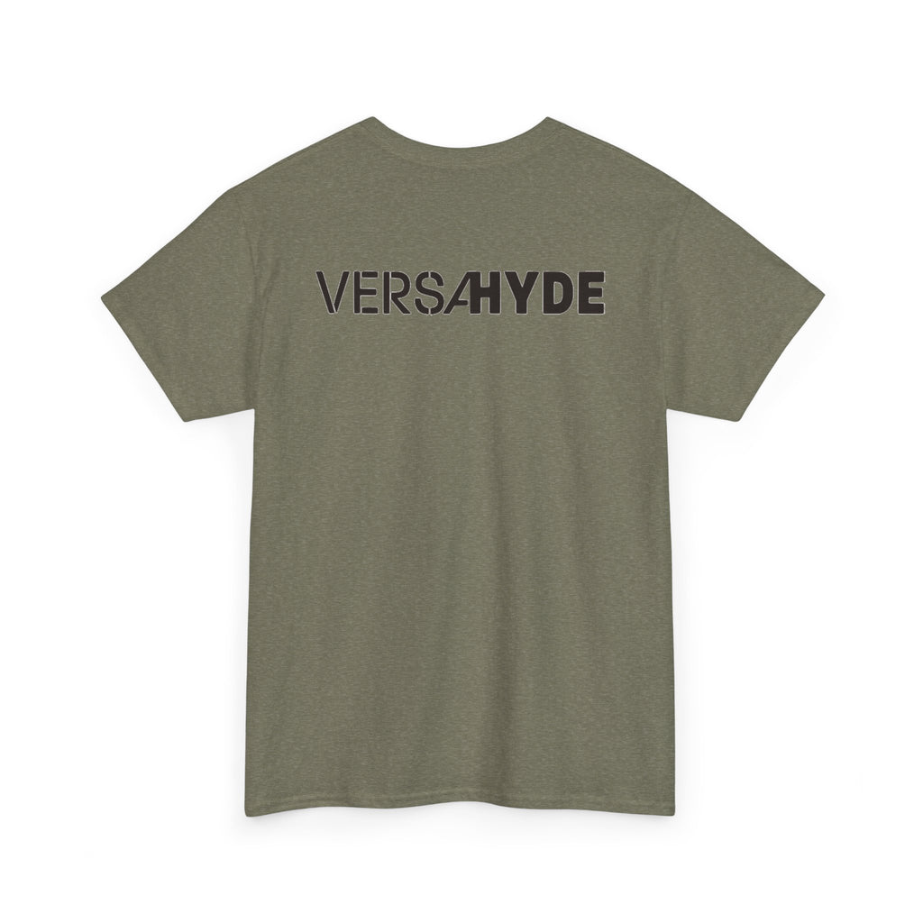 SW_VersaHyde Logo Tee - Front and Back Print Black Font - 100% Cotton