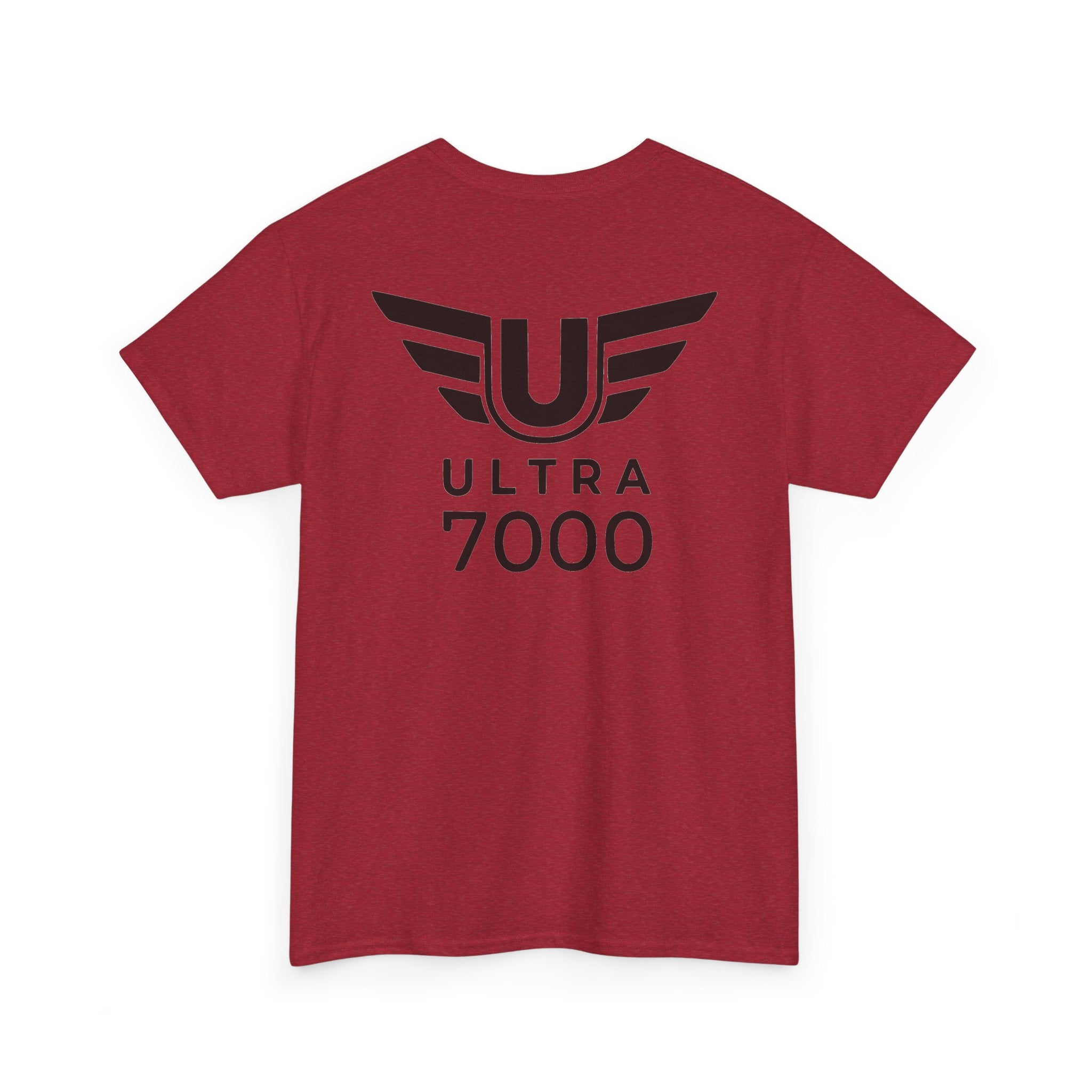SW_Ultra 7000 Logo Tee - Front and Back Print Black Font - 100% Cotton