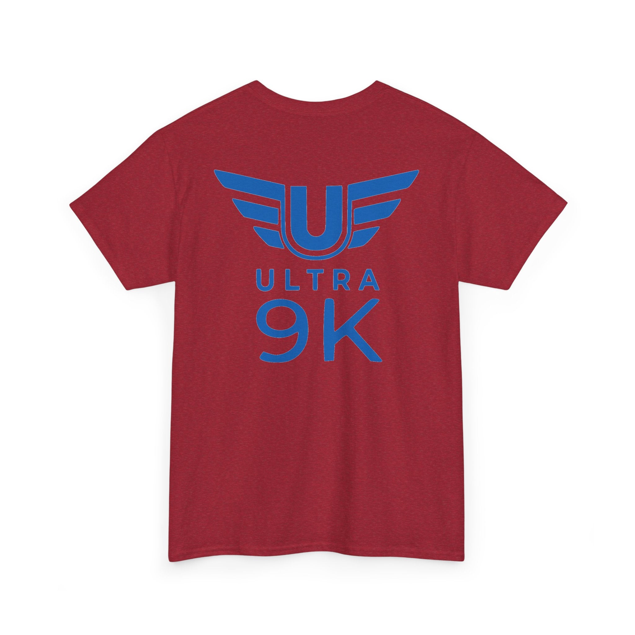SW_Ultra 9K Logo Tee - Front and Back Print Blue Font - 100% Cotton