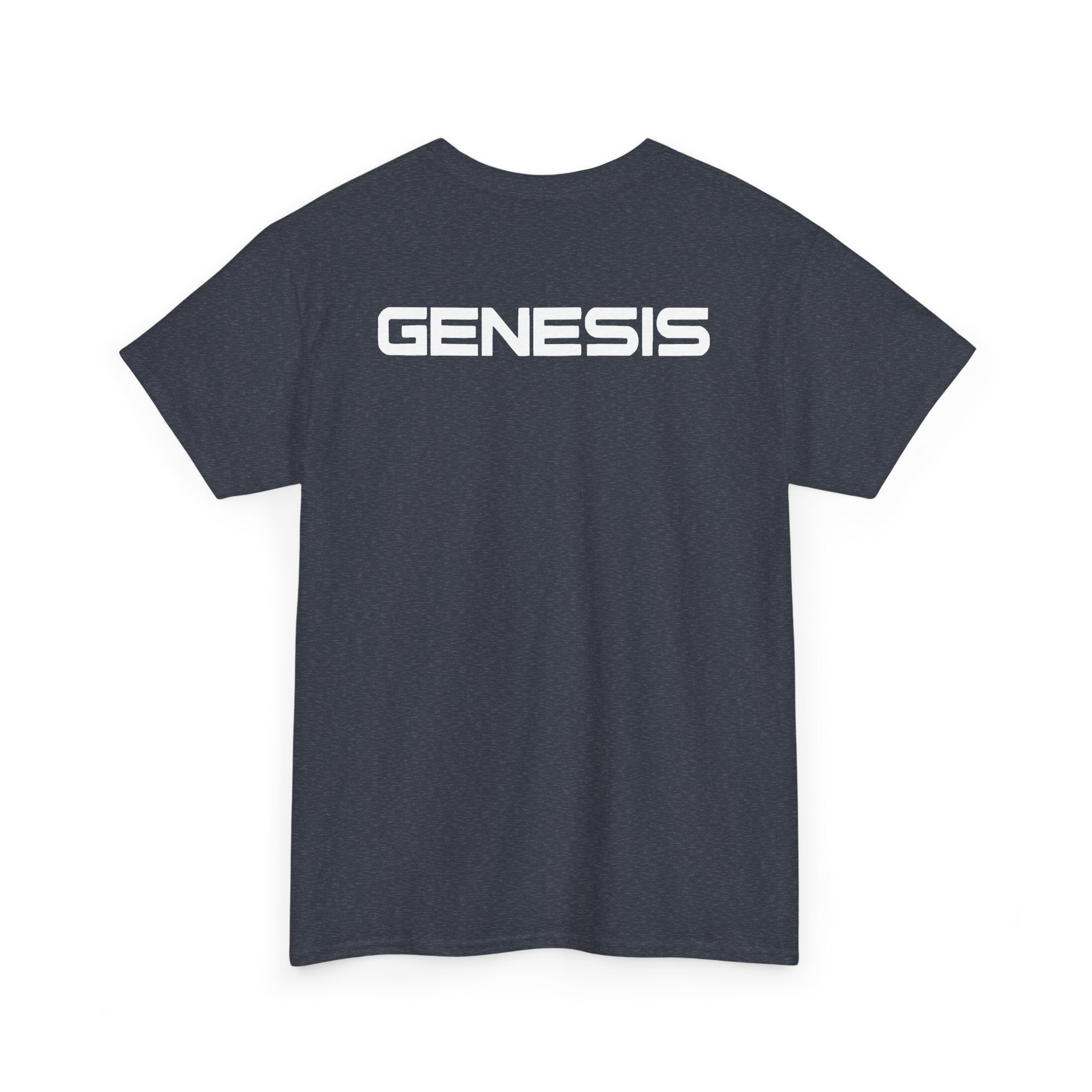 SW_Genesis Logo Tee - Front and Back Print - White Font - 100% Cotton