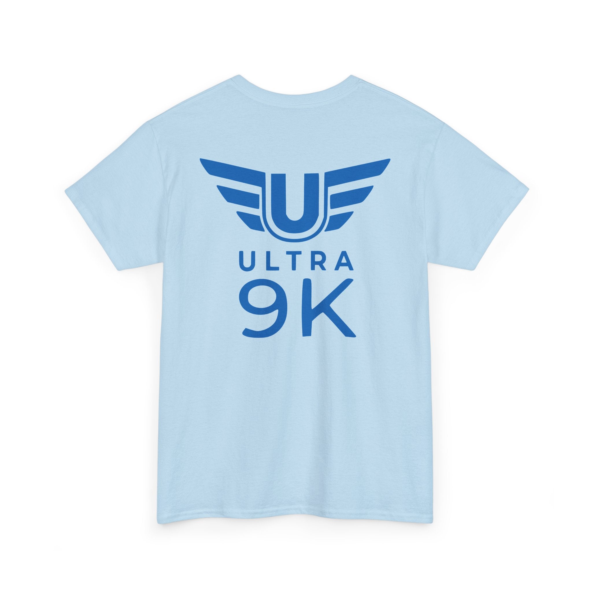 SW_Ultra 9K Logo Tee - Front and Back Print Blue Font - 100% Cotton