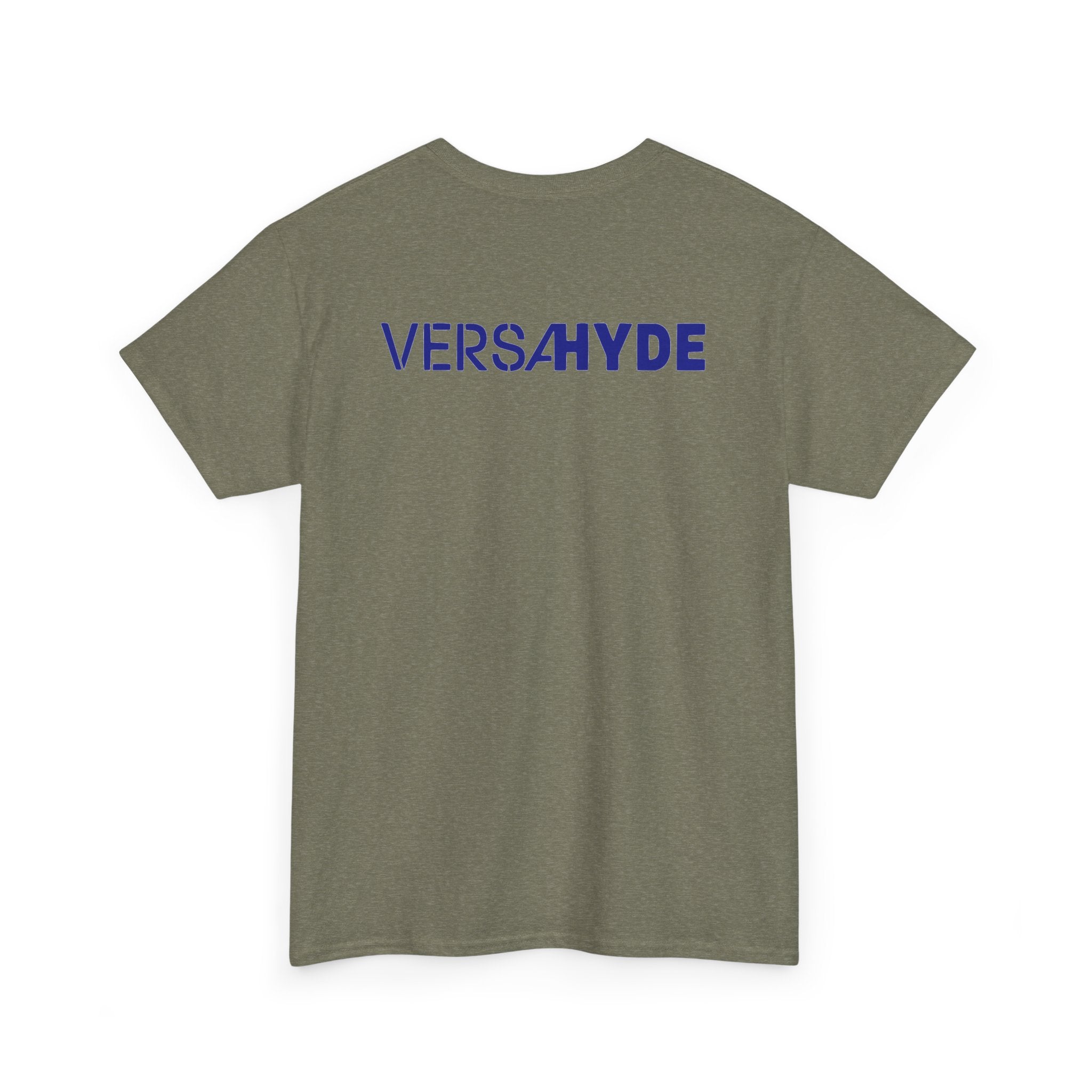 SW_VersaHyde Logo Tee - Front and Back Print Blue Font - 100% Cotton
