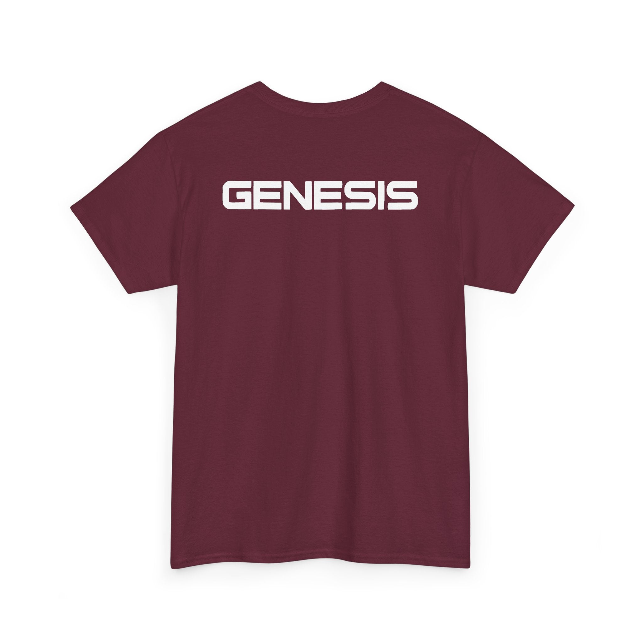 SW_Genesis Logo Tee - Front and Back Print - White Font - 100% Cotton