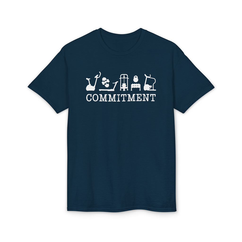 New You! Healthy you! Fit you! Commitment to Exercise Unisex Cotton T-shirt, Fitness Tee, Workout Shirt, Gym Top, Healthy Lifestyle Apparel