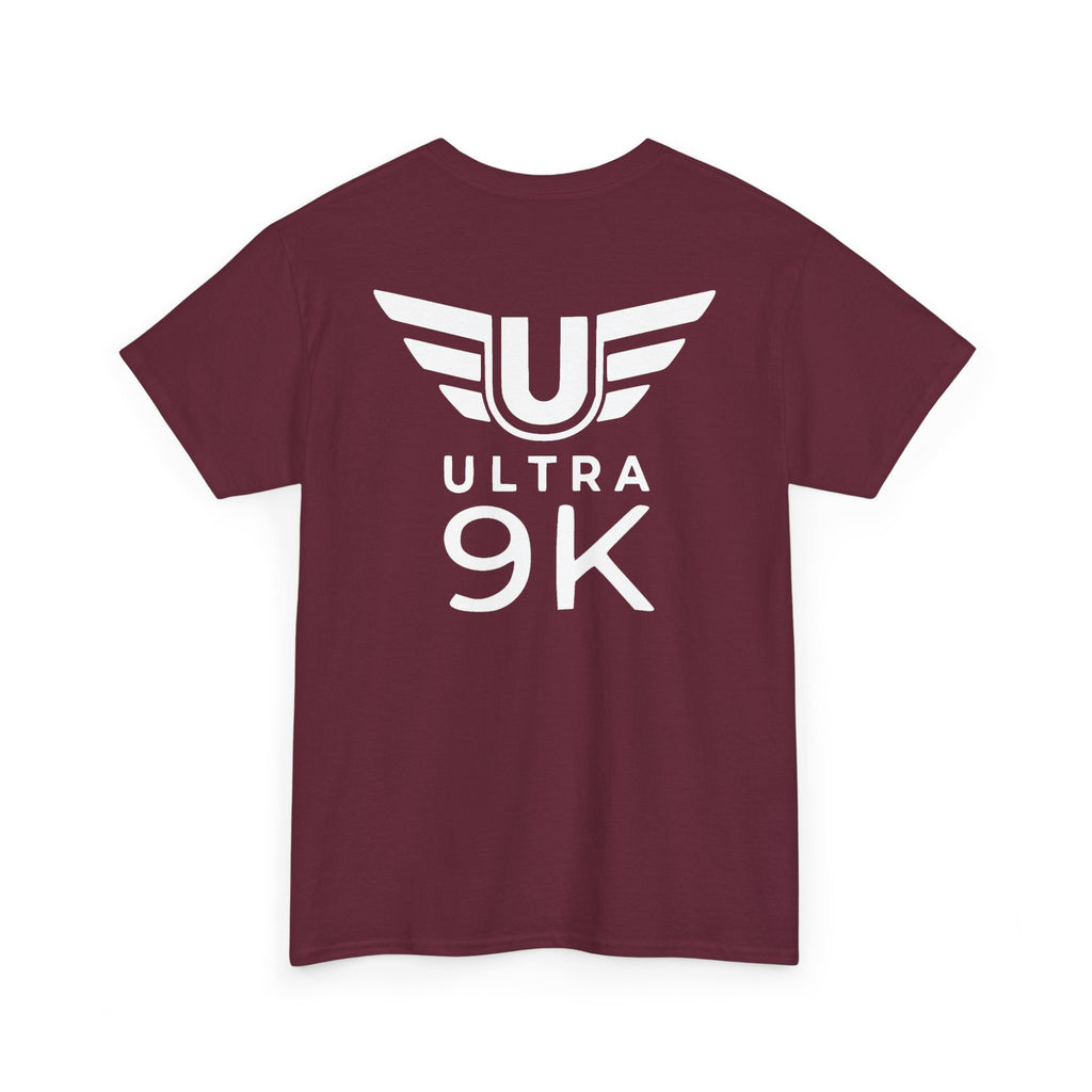 SW_Ultra 9K Logo Tee - Front and Back Print - White Font - 100% Cotton