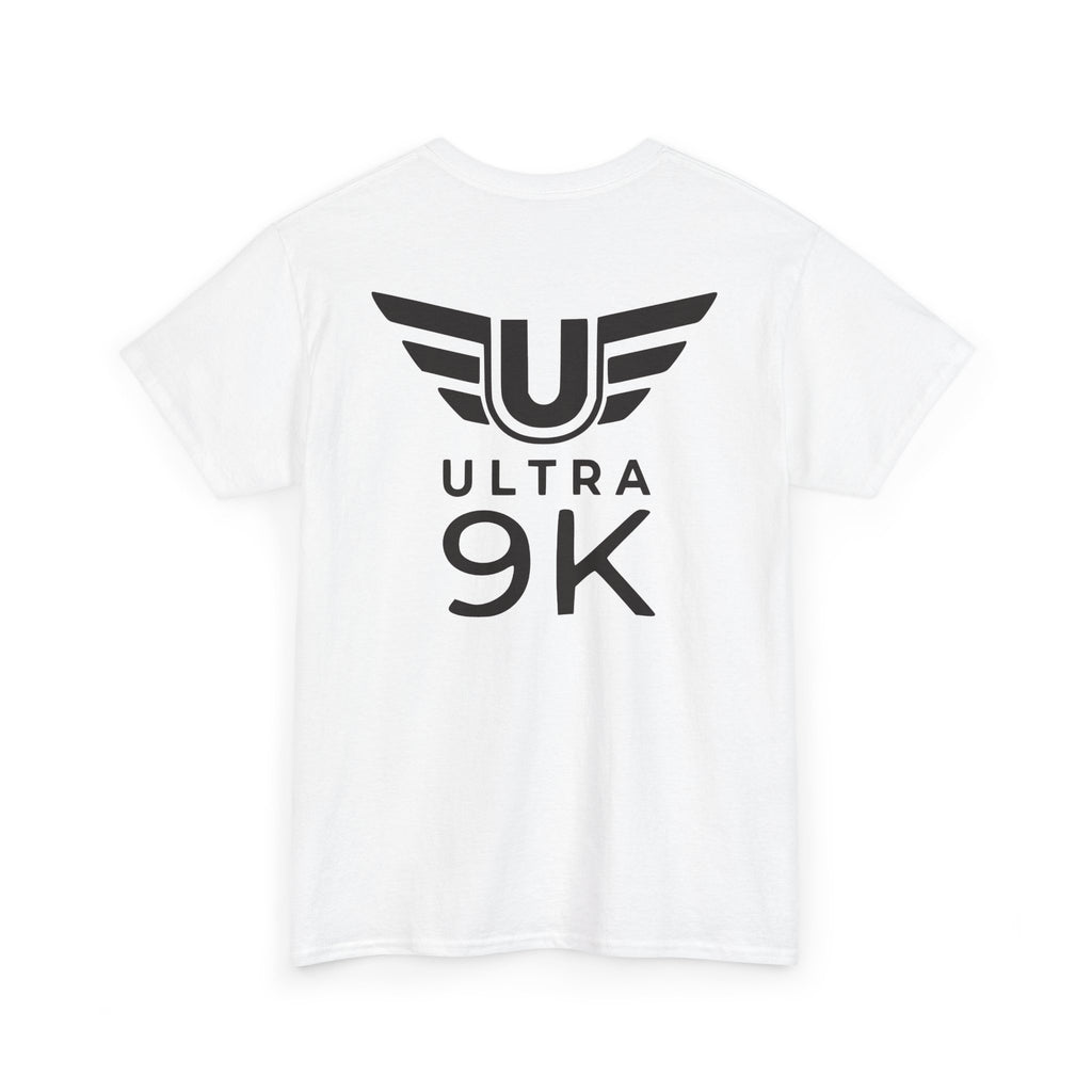 SW_Ultra 9K Logo Tee - Front and Back Print Black Font - 100% Cotton
