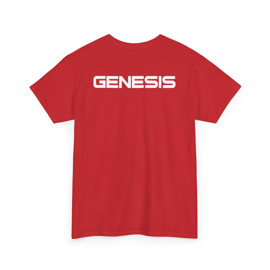 SW_Genesis Logo Tee - Front and Back Print - White Font - 100% Cotton
