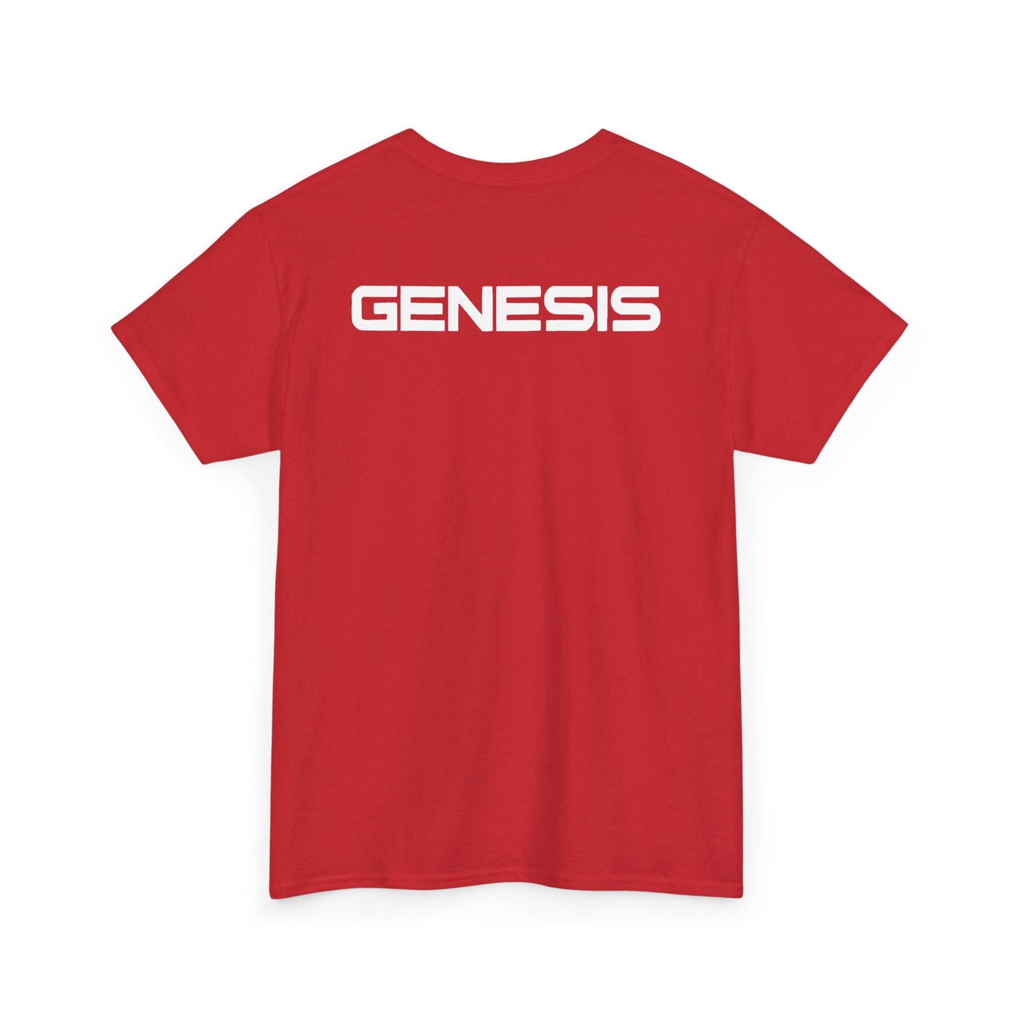SW_Genesis Logo Tee - Front and Back Print - White Font - 100% Cotton