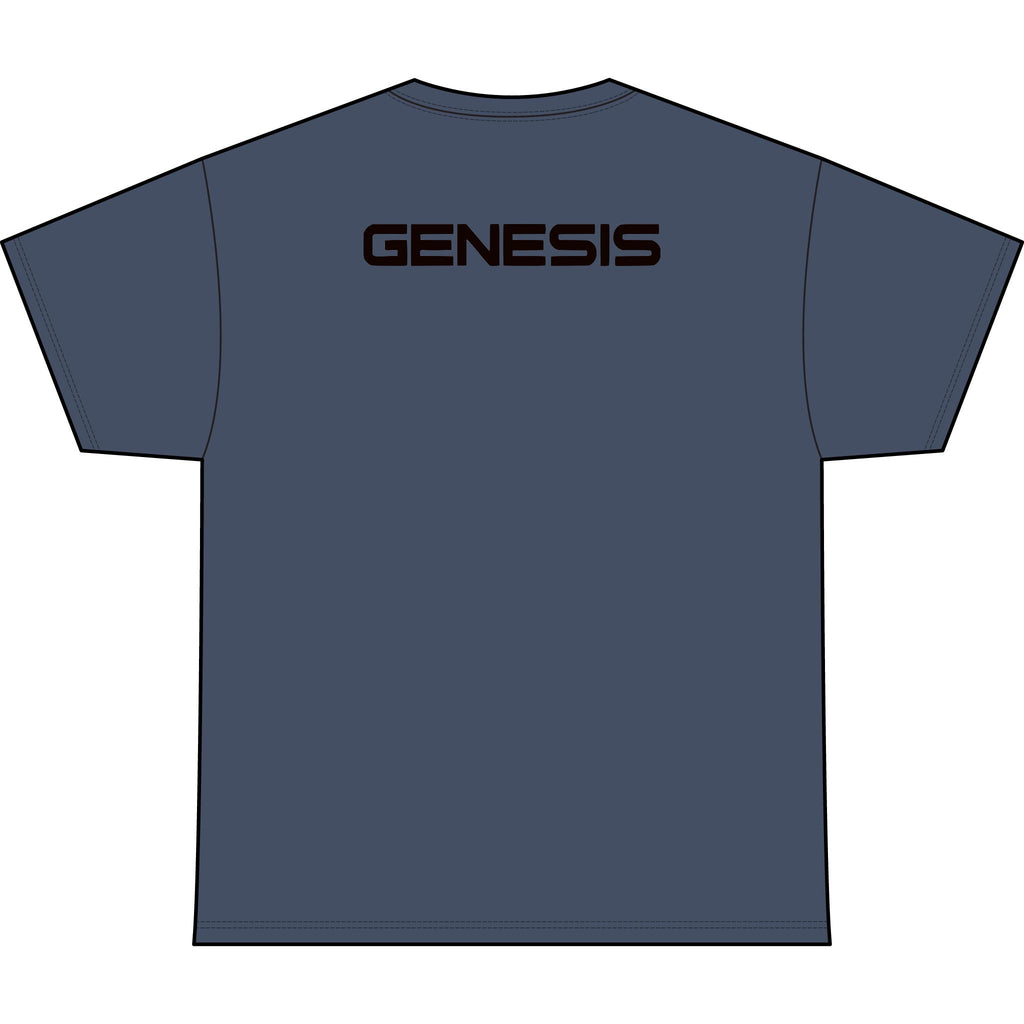 SW_Genesis Logo Performance Tee — Front & Back Design - Black Font