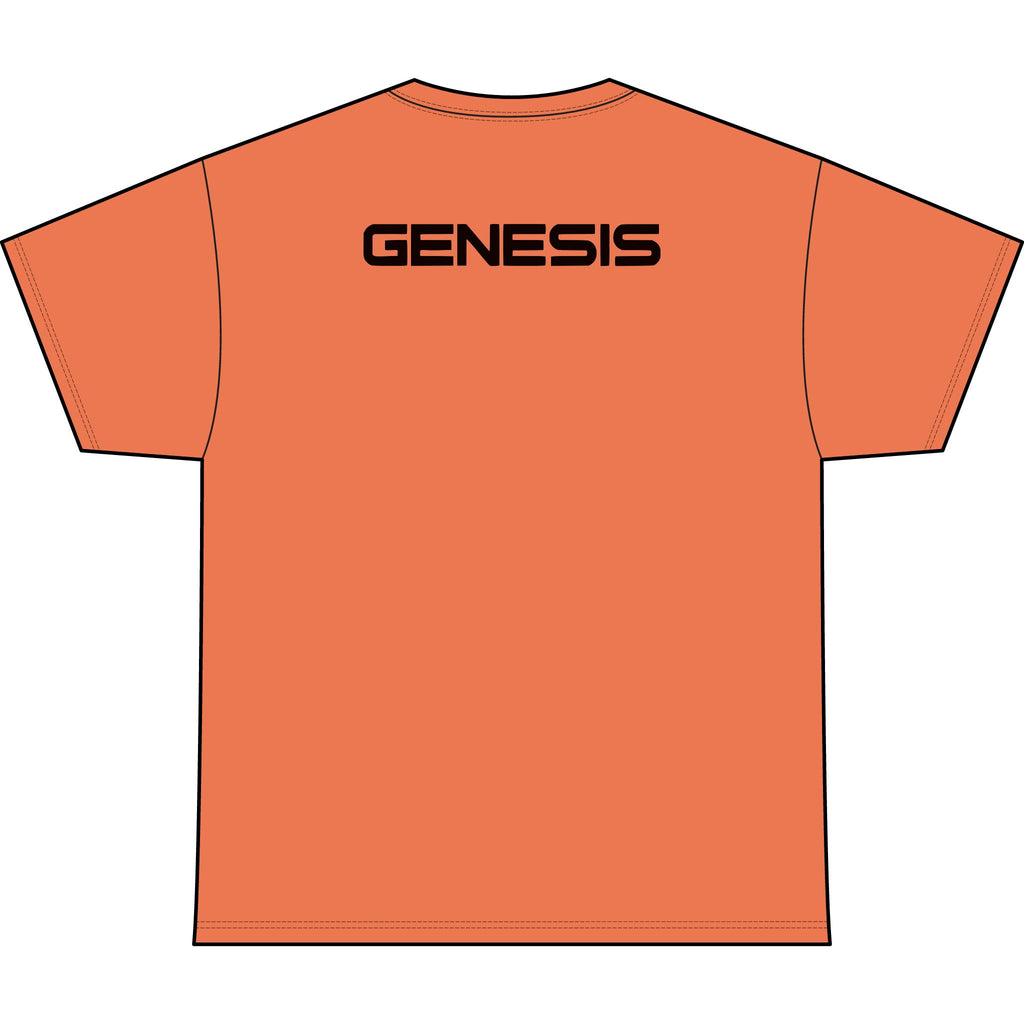 SW_Genesis Logo Performance Tee — Front & Back Design - Black Font