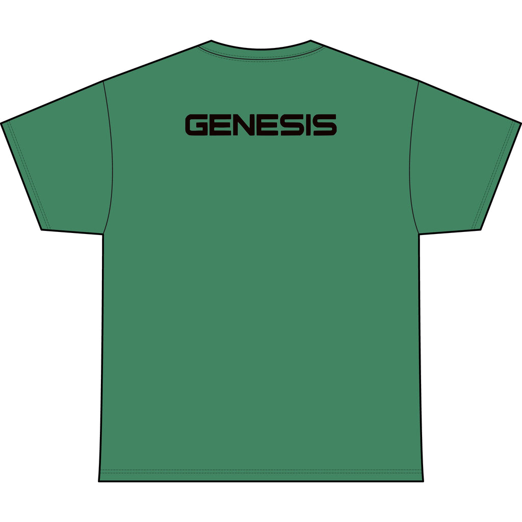 SW_Genesis Logo Performance Tee — Front & Back Design - Black Font