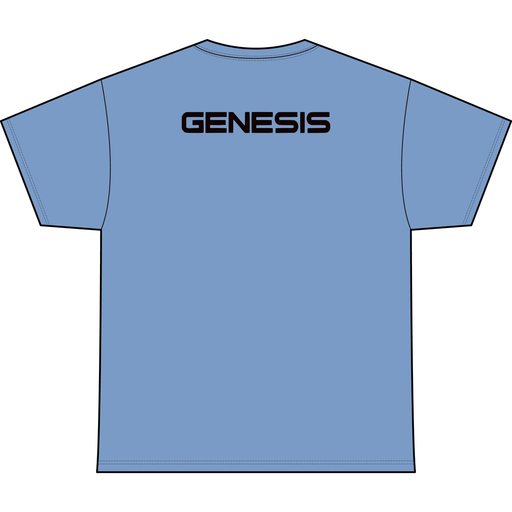 SW_Genesis Logo Performance Tee — Front & Back Design - Black Font