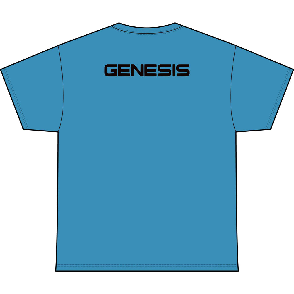 SW_Genesis Logo Performance Tee — Front & Back Design - Black Font