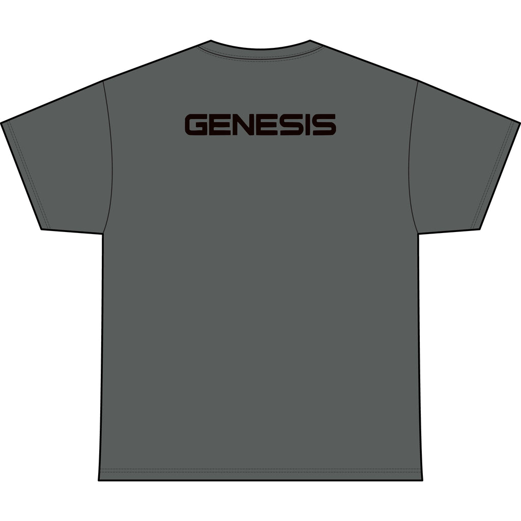 SW_Genesis Logo Performance Tee — Front & Back Design - Black Font