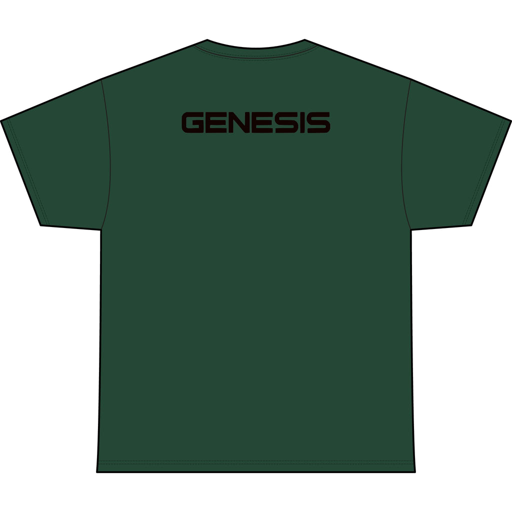 SW_Genesis Logo Performance Tee — Front & Back Design - Black Font