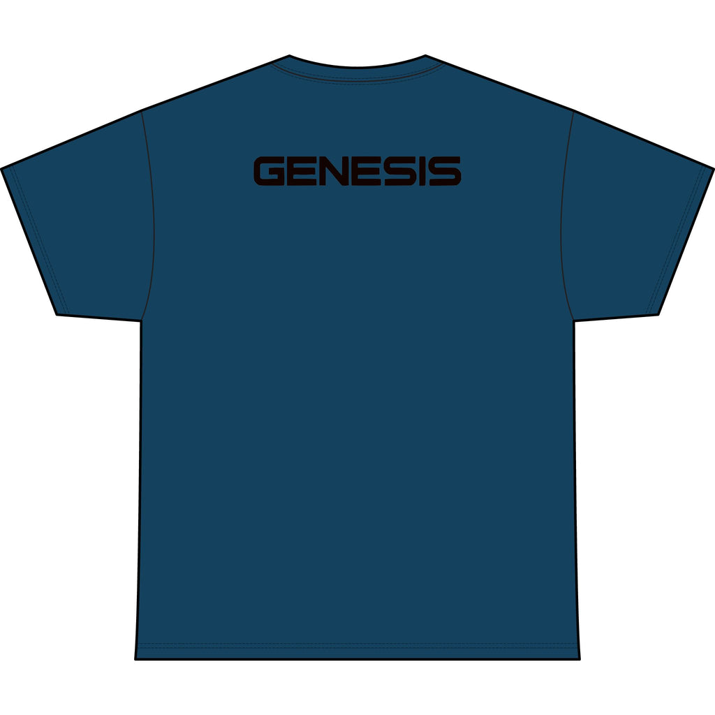 SW_Genesis Logo Performance Tee — Front & Back Design - Black Font
