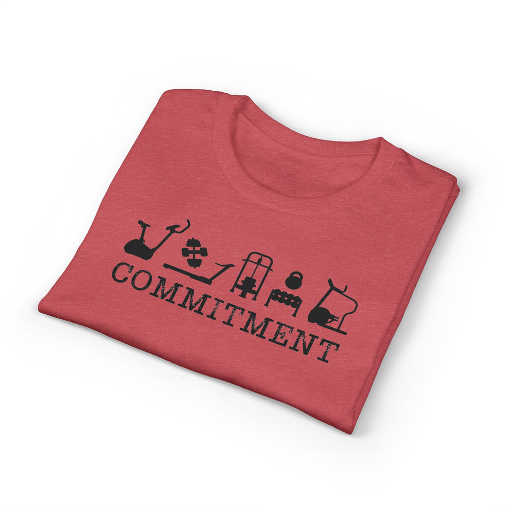 New You! Healthy you! Fit you! Commitment to Exercise Unisex Cotton T-shirt, Fitness Tee, Workout Shirt, Gym Top, Healthy Lifestyle Apparel