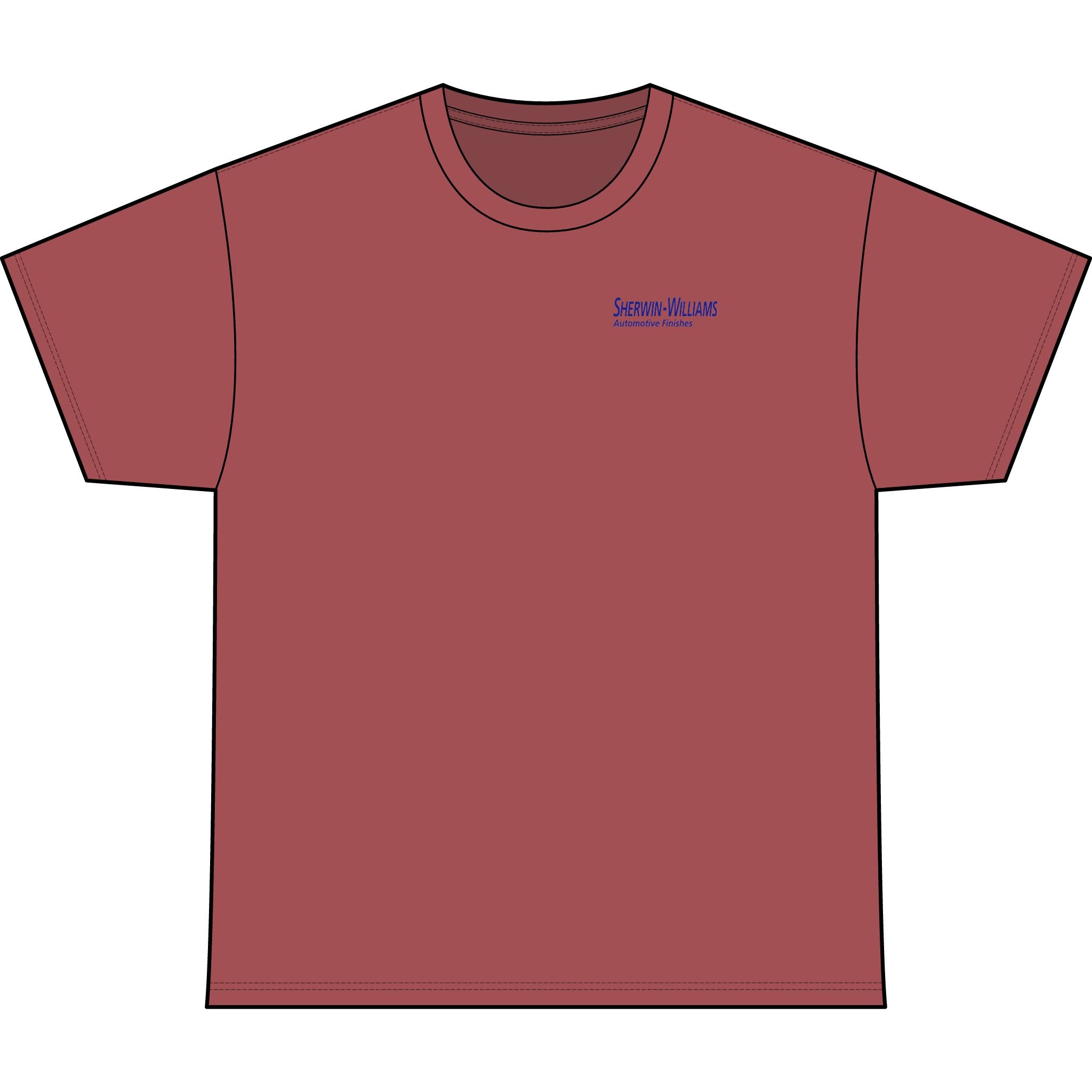 SW_VersaHyde Logo Performance Tee — Front & Back Design - Blue Font