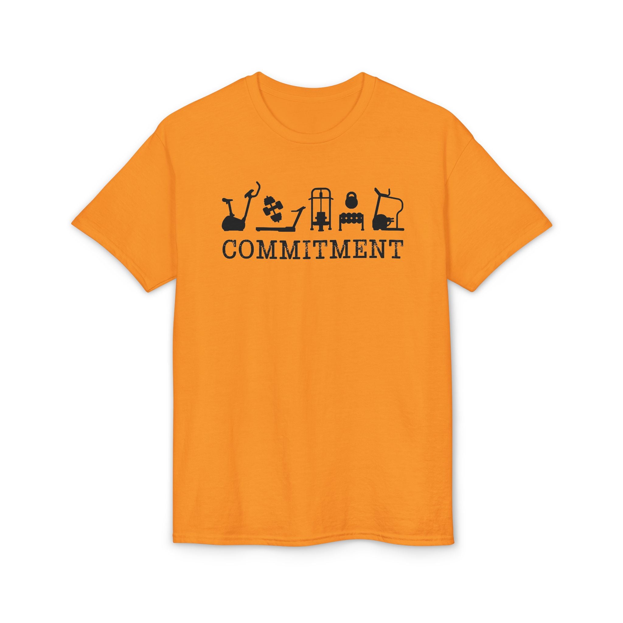 New You! Healthy you! Fit you! Commitment to Exercise Unisex Cotton T-shirt, Fitness Tee, Workout Shirt, Gym Top, Healthy Lifestyle Apparel