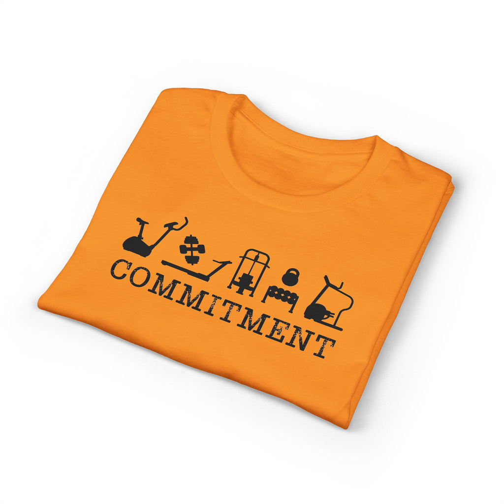New You! Healthy you! Fit you! Commitment to Exercise Unisex Cotton T-shirt, Fitness Tee, Workout Shirt, Gym Top, Healthy Lifestyle Apparel