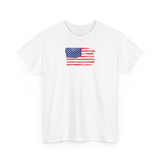 America! Unity Respect Dignity Unisex T-shirt, One Nation Under God, Patriotic, Show Care, USA Flag, Peace Protest Apparel, American Pride