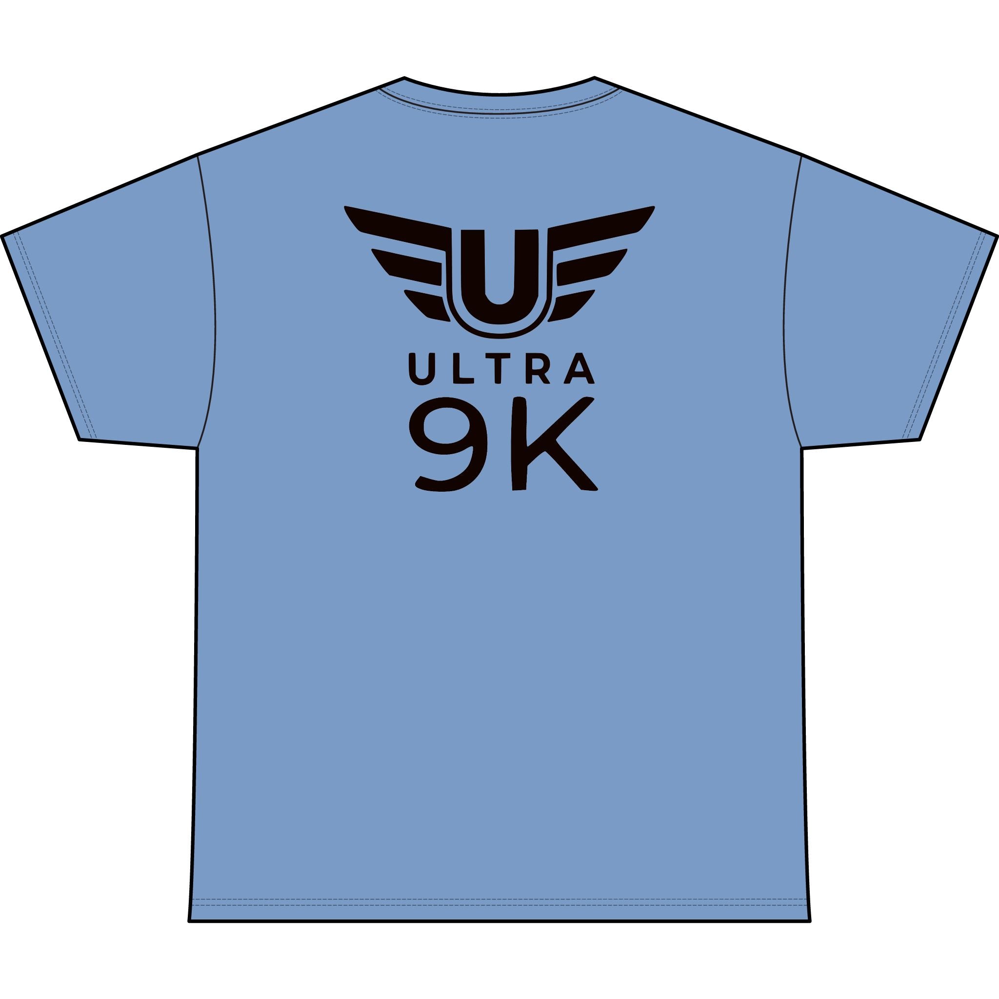 SW_Ultra 9K Logo Performance Tee — Front & Back Design - Black Font