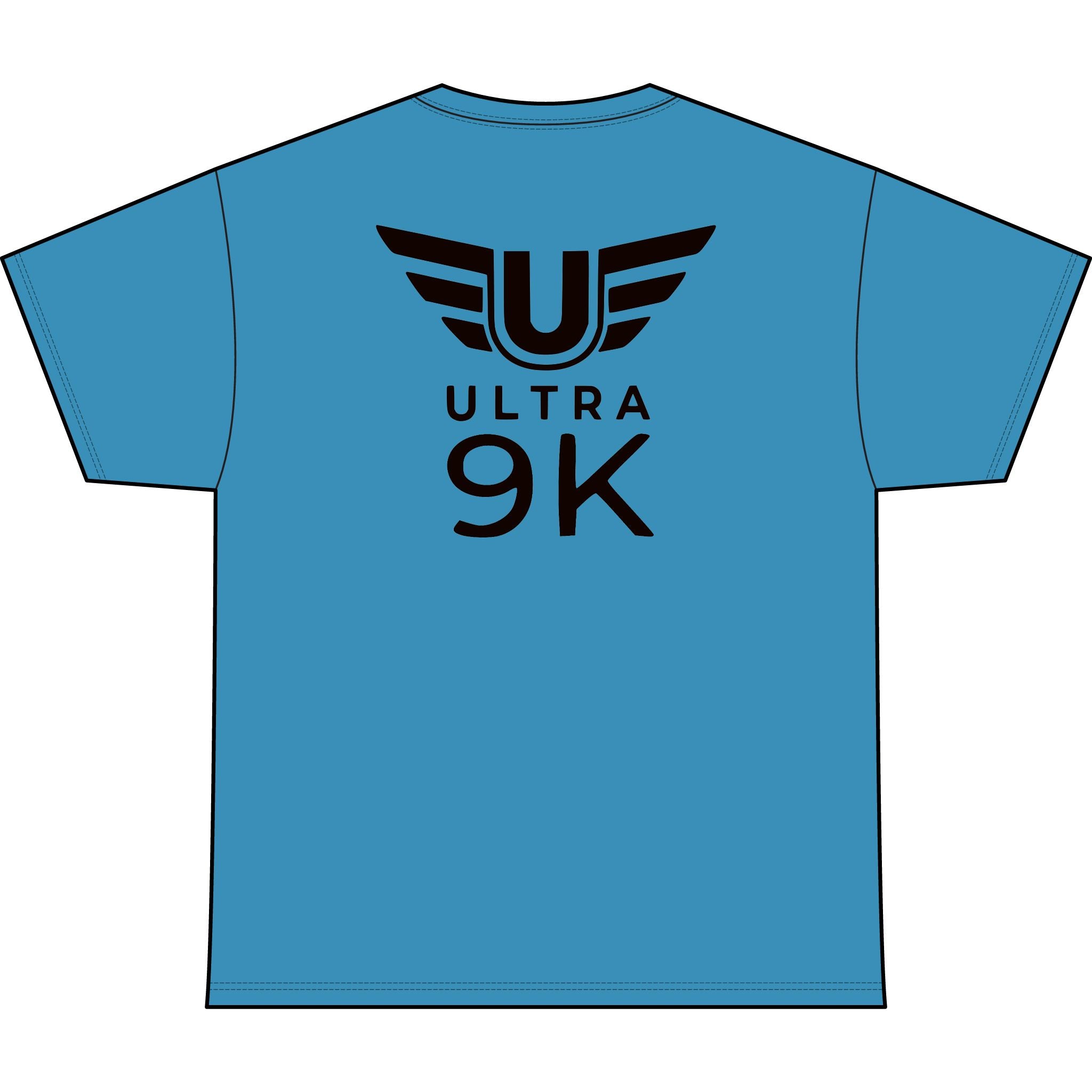 SW_Ultra 9K Logo Performance Tee — Front & Back Design - Black Font