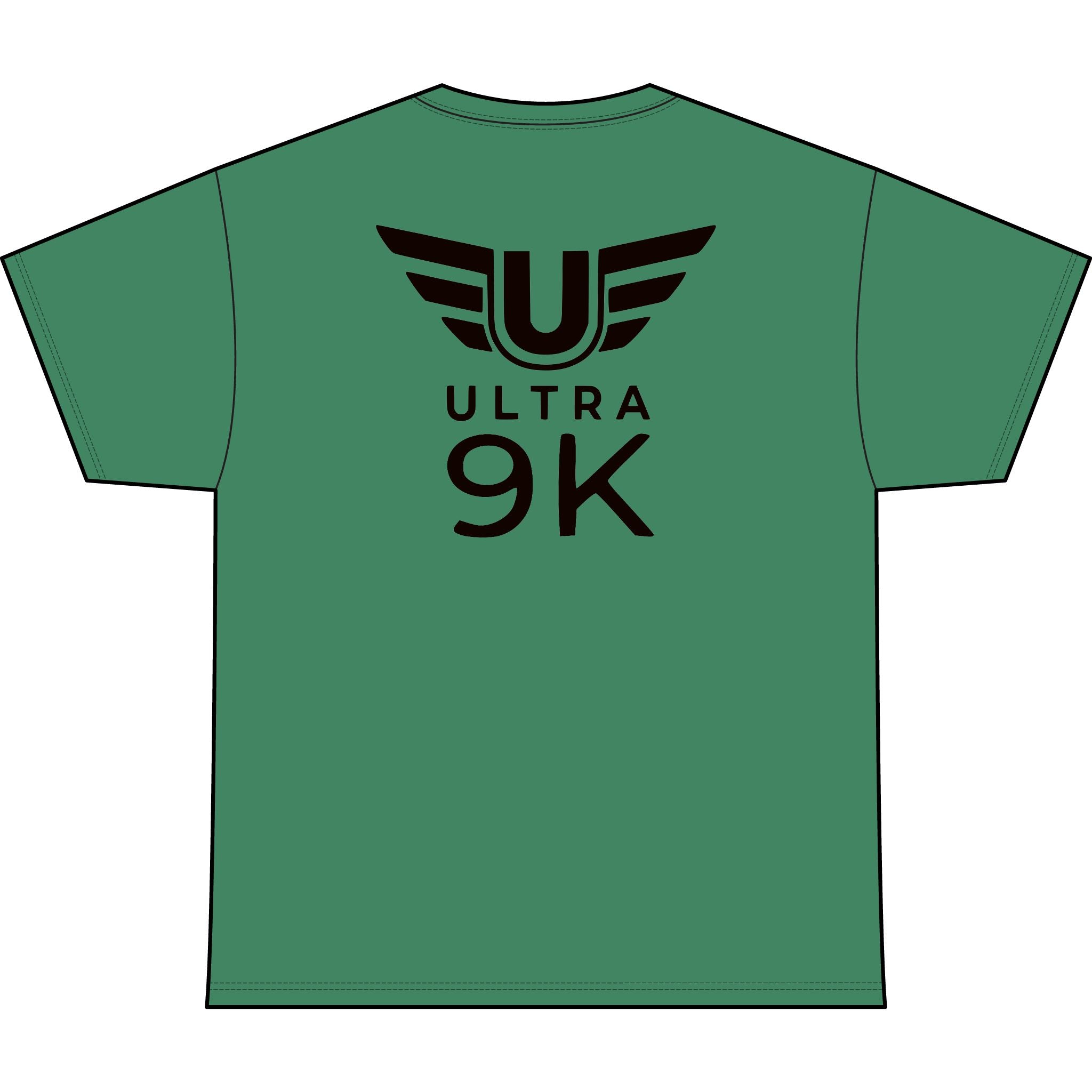 SW_Ultra 9K Logo Performance Tee — Front & Back Design - Black Font
