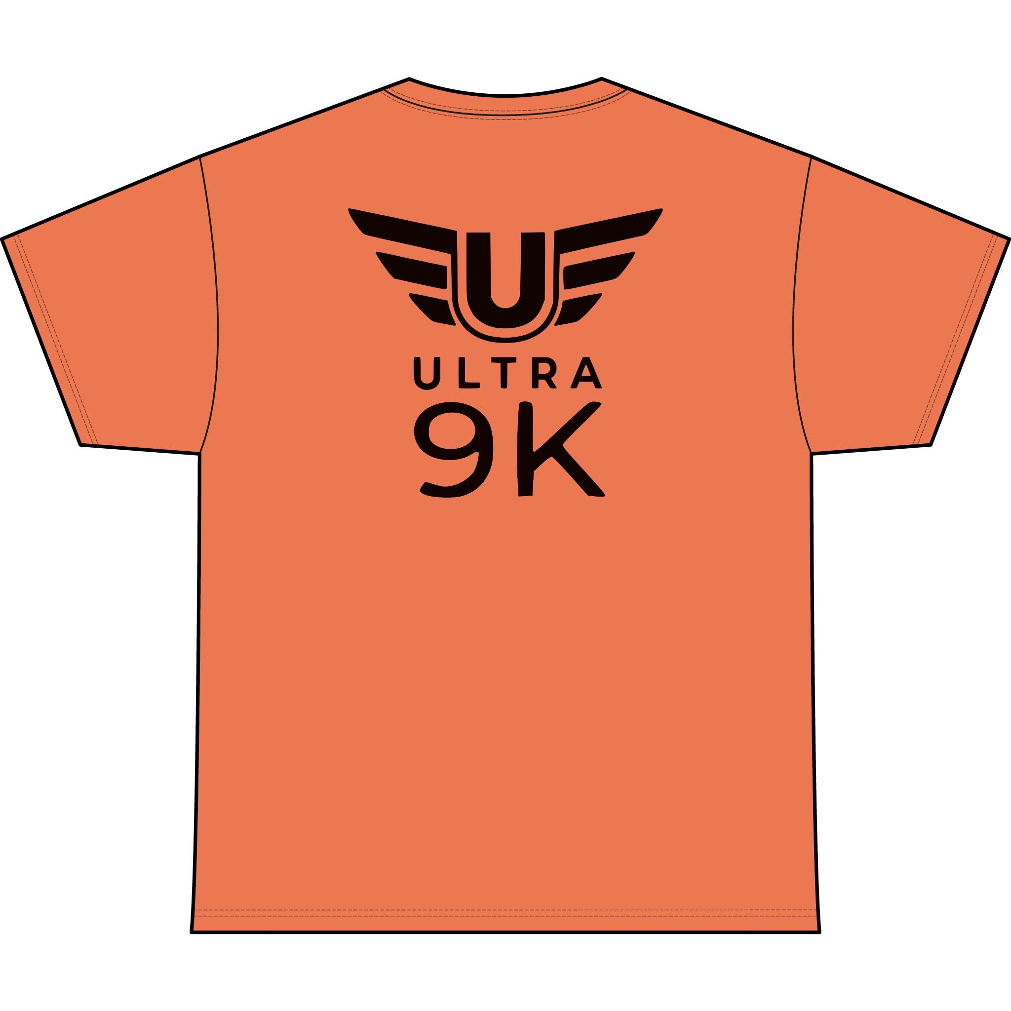 SW_Ultra 9K Logo Performance Tee — Front & Back Design - Black Font