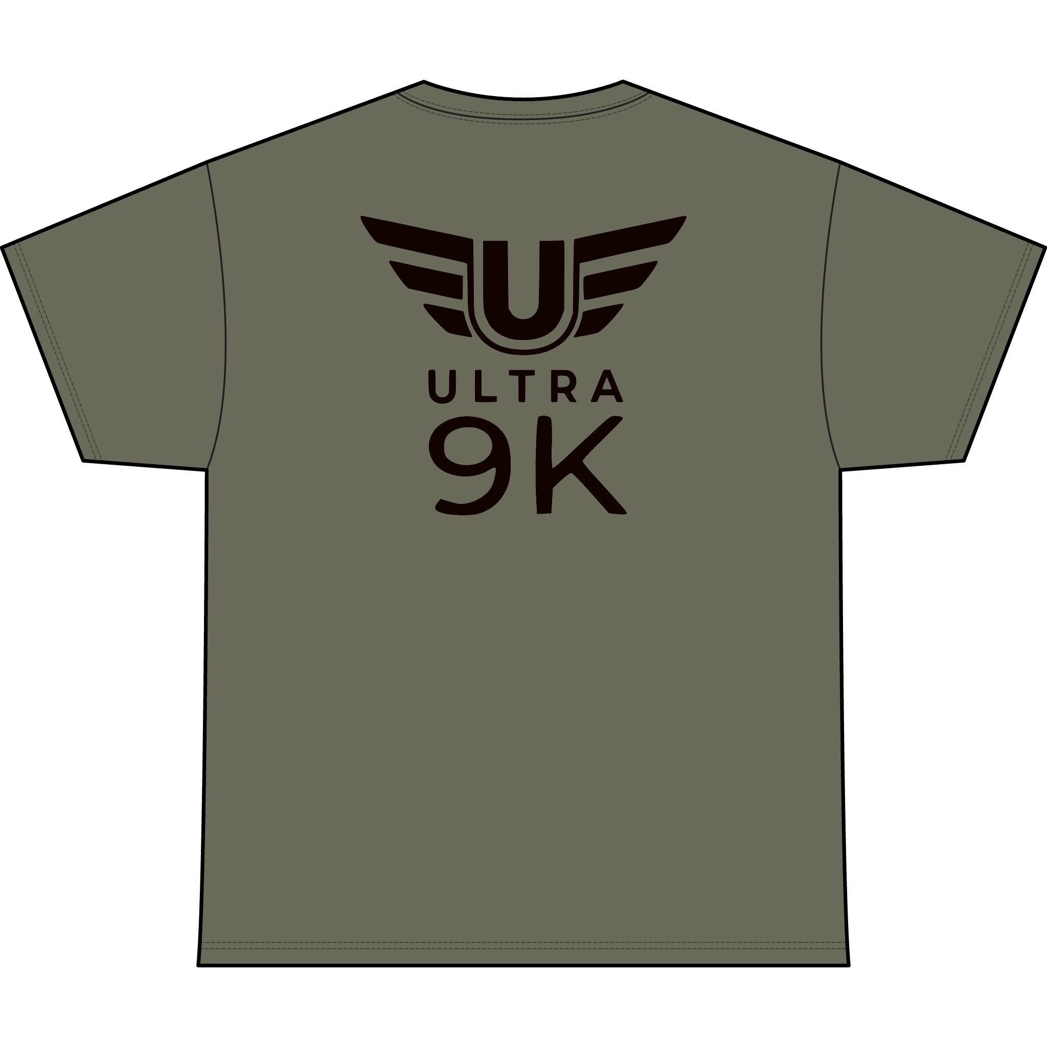 SW_Ultra 9K Logo Performance Tee — Front & Back Design - Black Font