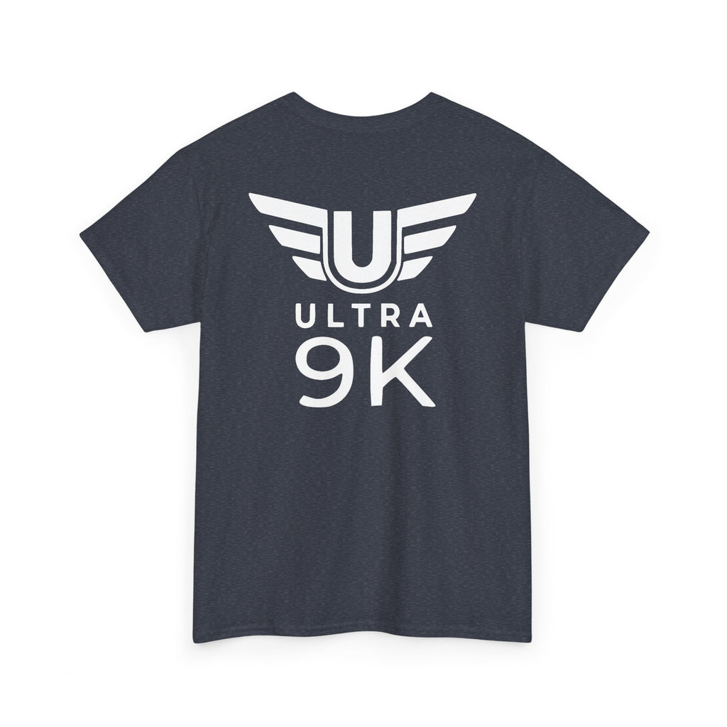 SW_Ultra 9K Logo Tee - Front and Back Print - White Font - 100% Cotton