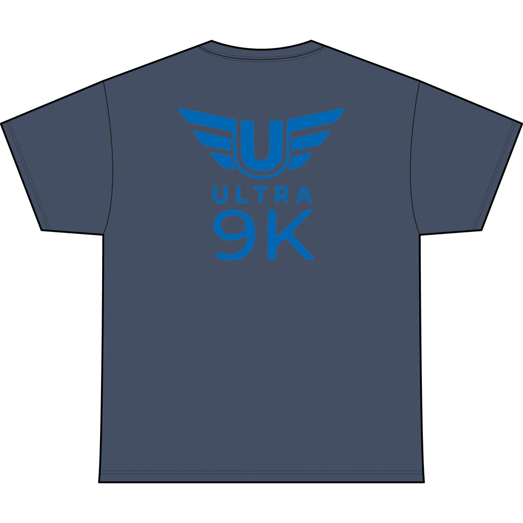 SW_Ultra 9K Logo Performance Tee — Front & Back Design - Blue Font