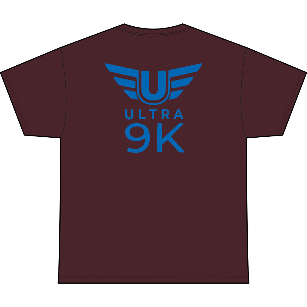 SW_Ultra 9K Logo Performance Tee — Front & Back Design - Blue Font