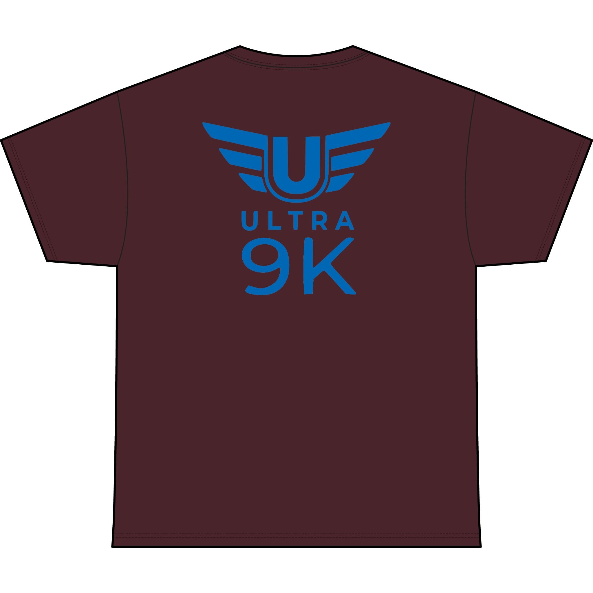 SW_Ultra 9K Logo Performance Tee — Front & Back Design - Blue Font
