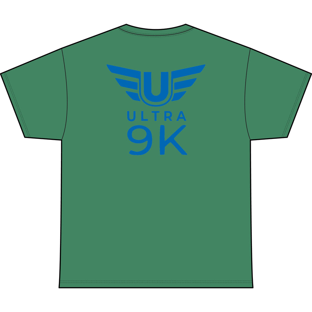 SW_Ultra 9K Logo Performance Tee — Front & Back Design - Blue Font