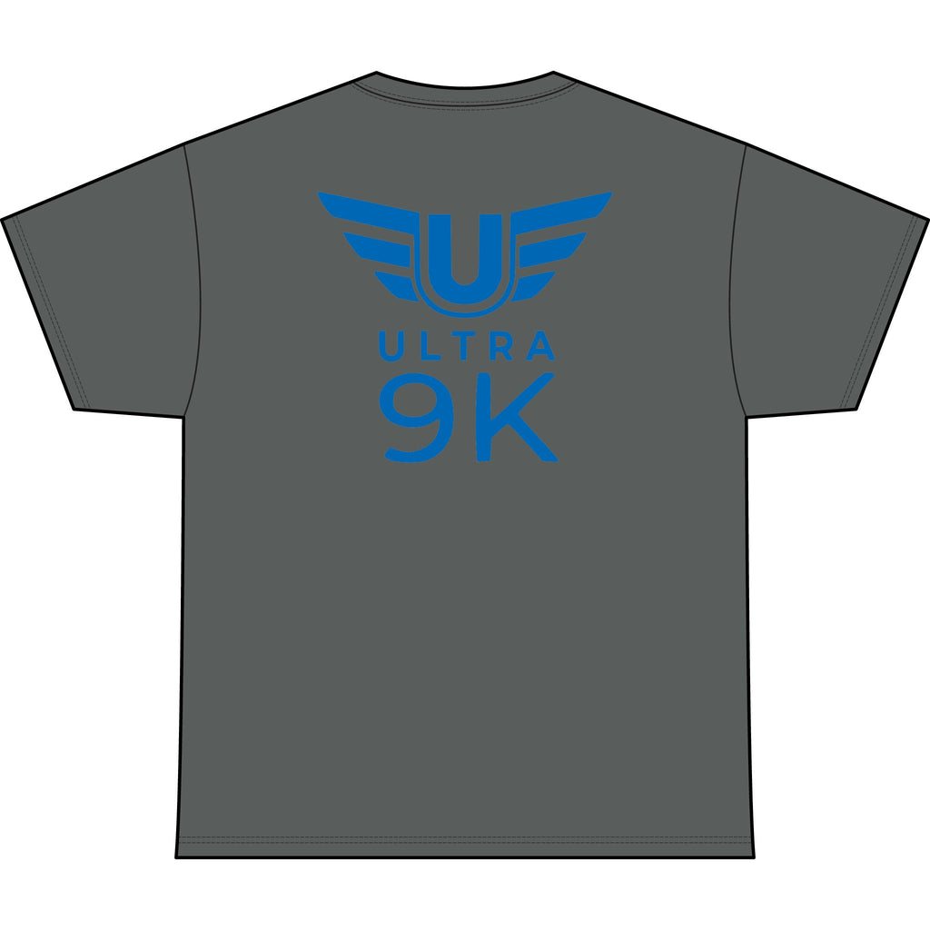 SW_Ultra 9K Logo Performance Tee — Front & Back Design - Blue Font