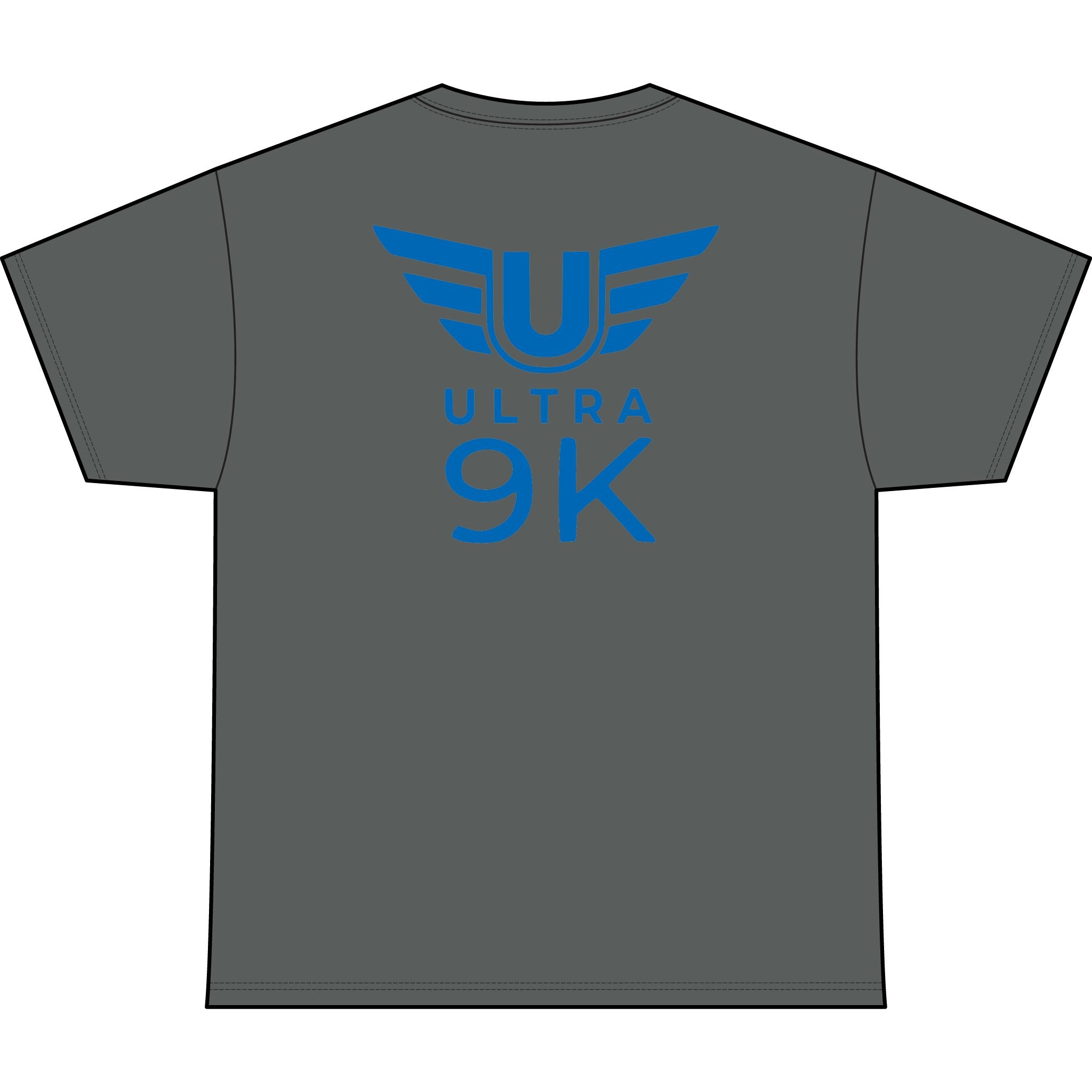 SW_Ultra 9K Logo Performance Tee — Front & Back Design - Blue Font