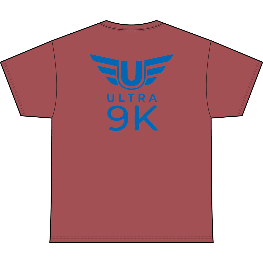 SW_Ultra 9K Logo Performance Tee — Front & Back Design - Blue Font